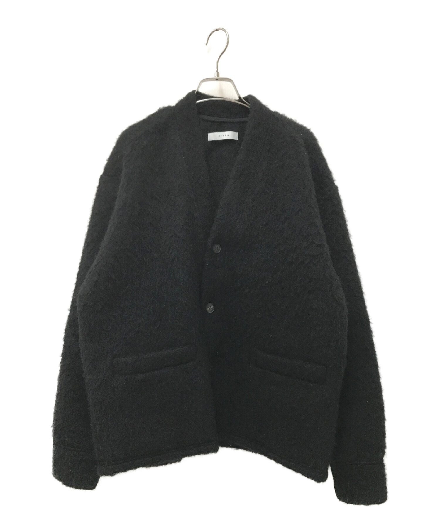 Jieda MOHAIR CARDIGAN Black
