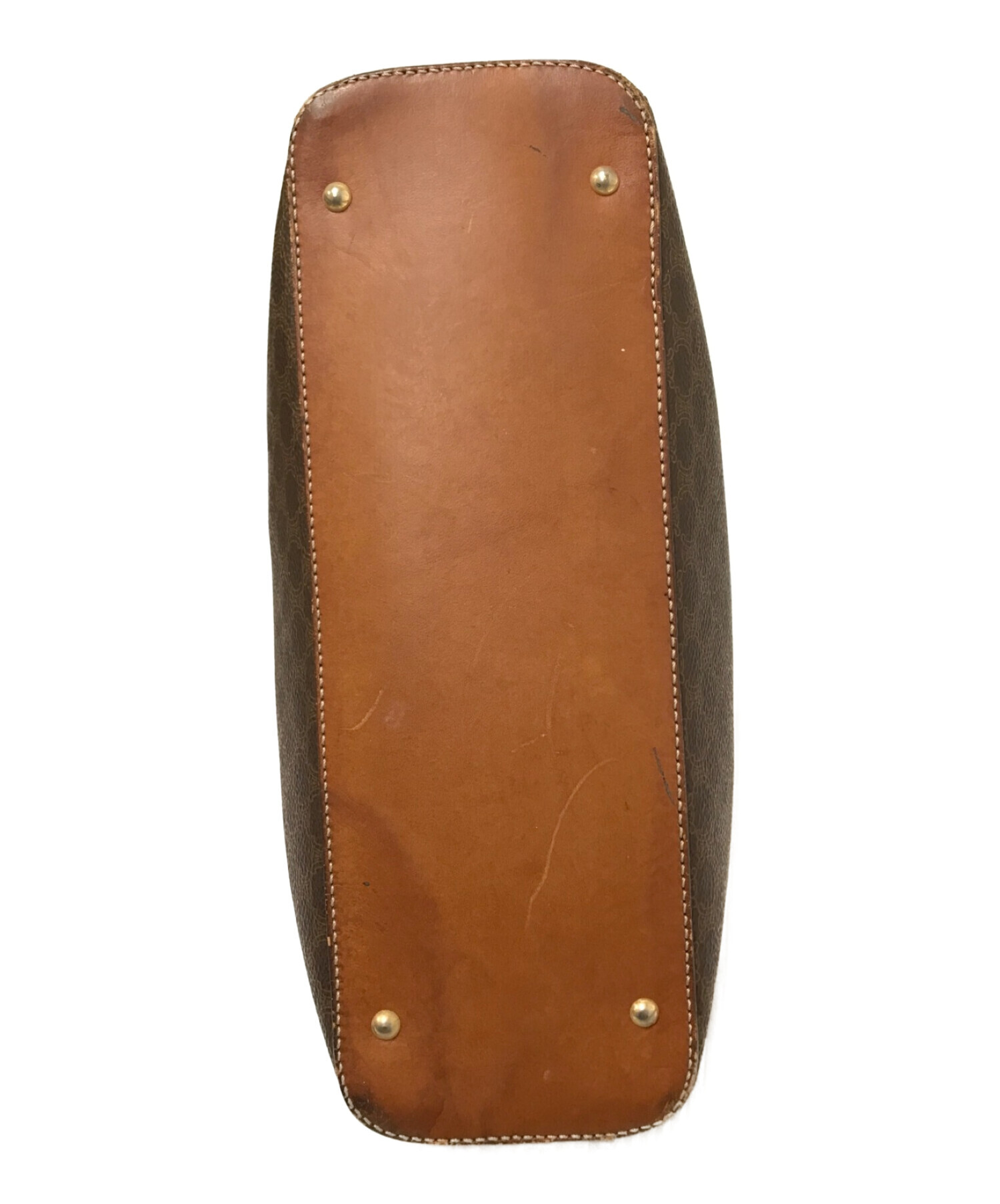 CELINE パリ柄 フランス製 M 美品 即購入OK A-15 中古・古着通販】CELINE (セリーヌ) マカダム柄ハンドバッグ