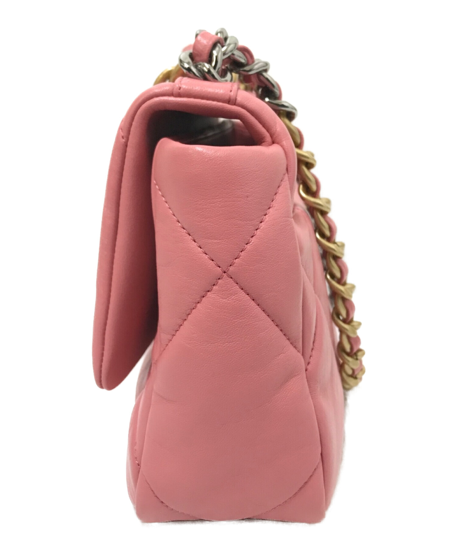 中古・古着通販】CHANEL (シャネル) シャネル19 ココマーク マトラッセ