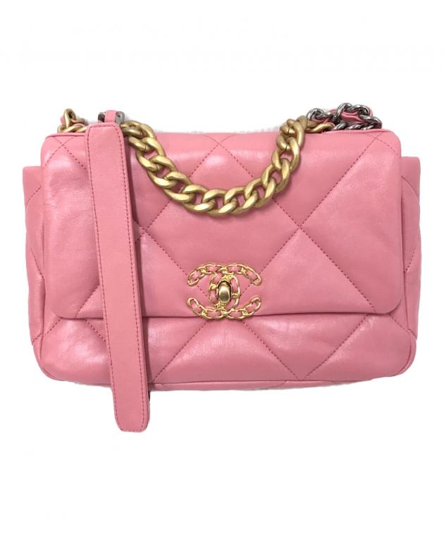 中古・古着通販】CHANEL (シャネル) シャネル19 ココマーク マトラッセ