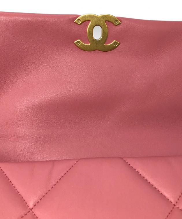 中古・古着通販】CHANEL (シャネル) シャネル19 ココマーク マトラッセ
