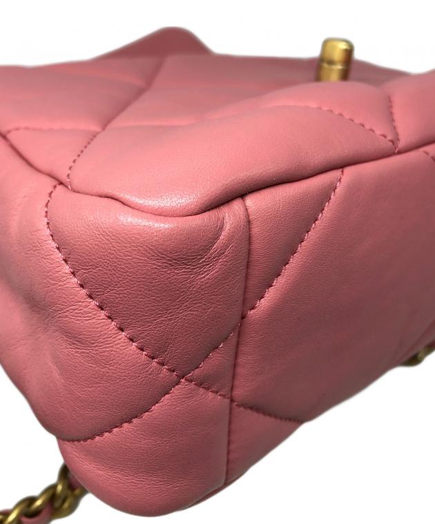 中古・古着通販】CHANEL (シャネル) シャネル19 ココマーク マトラッセ