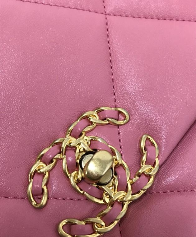 中古・古着通販】CHANEL (シャネル) シャネル19 ココマーク マトラッセ