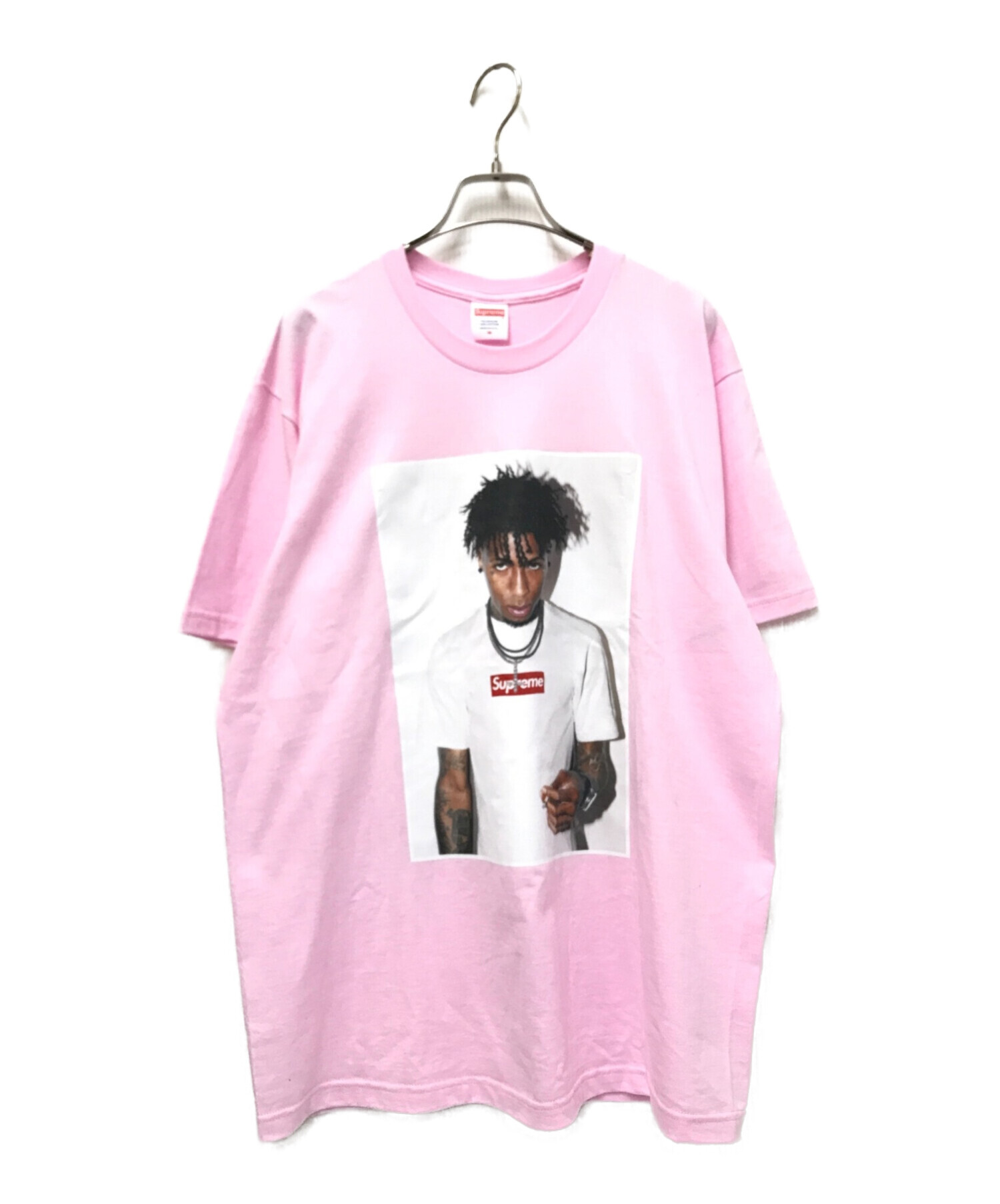 中古・古着通販】SUPREME (シュプリーム) NBA Youngboy Tee ピンク 