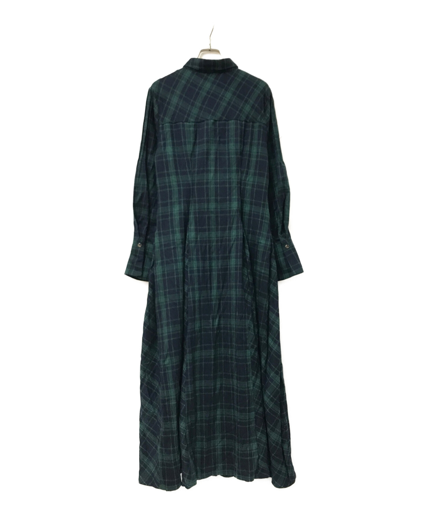 herlipto Checkered Pleats LongShirtDress herlipto Checkered Pleats LongShirtDress