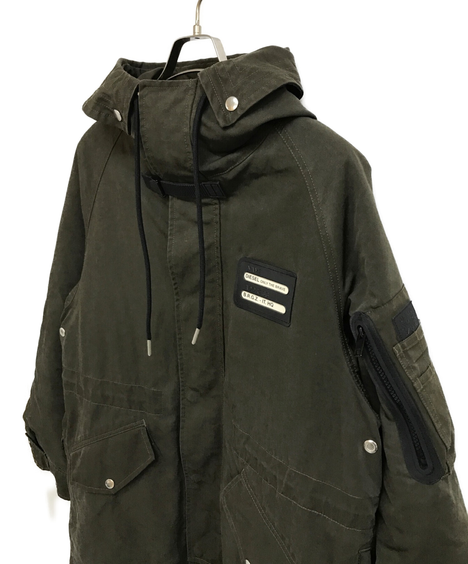 中古・古着通販】DIESEL (ディーゼル) W-KOBEC JACKET オリーブ サイズ