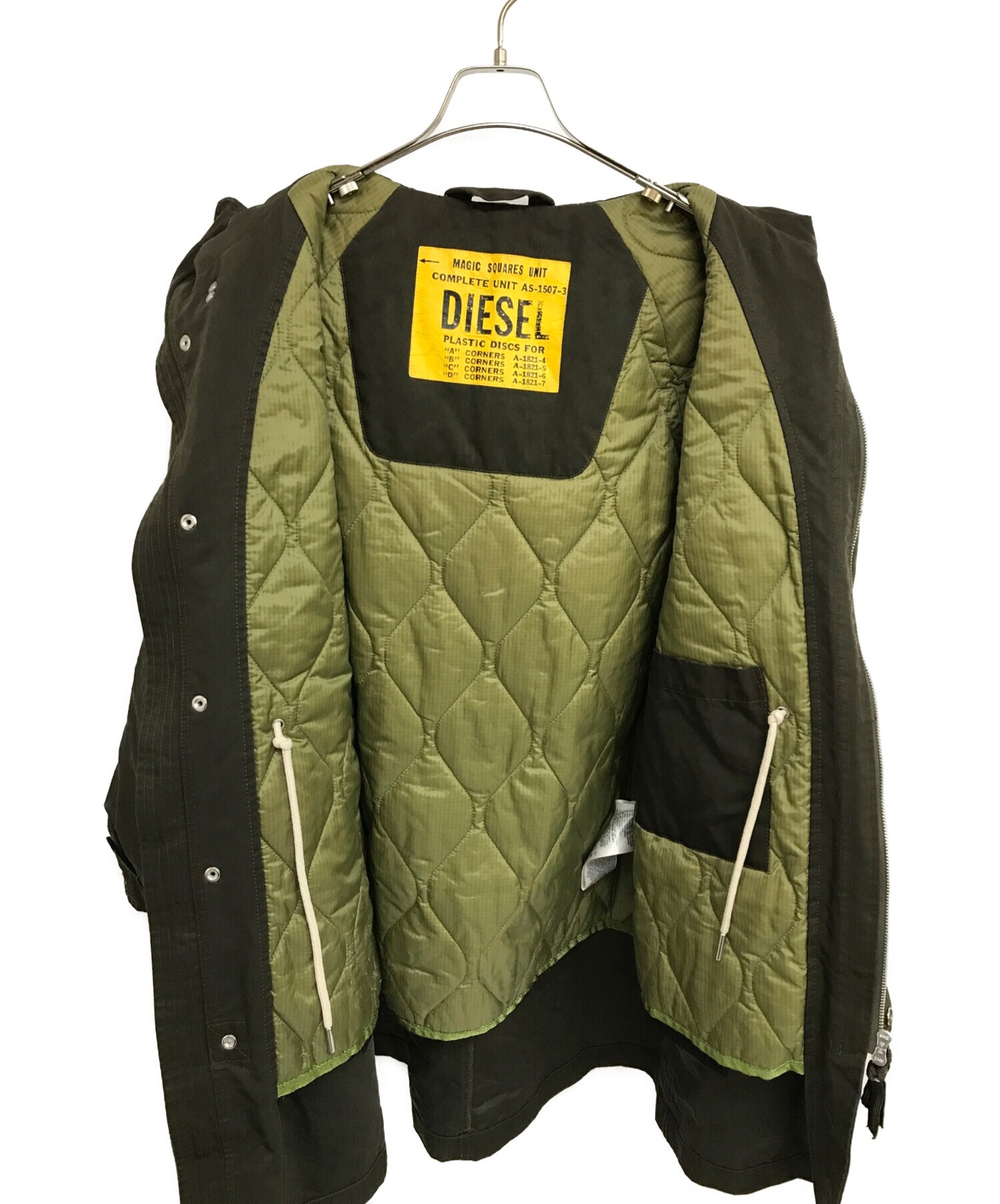 中古・古着通販】DIESEL (ディーゼル) W-KOBEC JACKET オリーブ サイズ