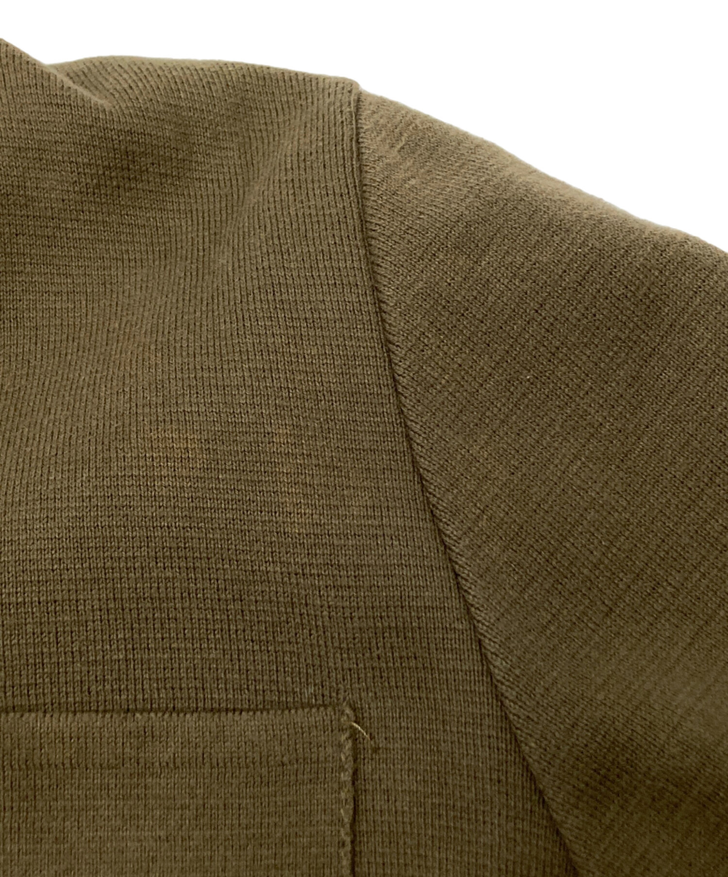 中古・古着通販】LARDINI (ラルディーニ) ニットジャケット オリーブ 