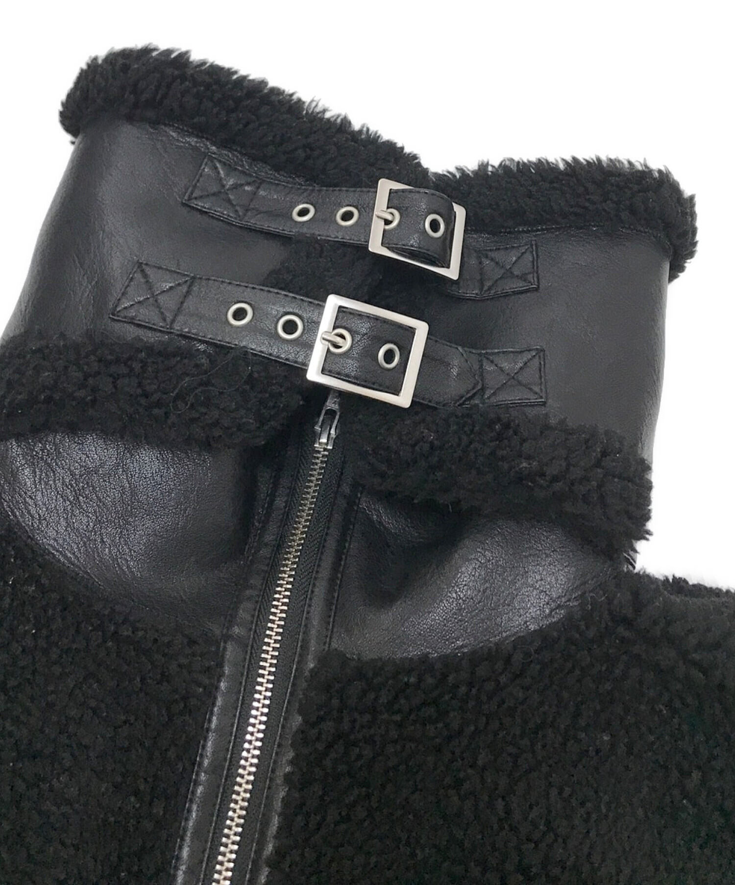 中古・古着通販】GYDA (ジェイダ) BIGカラーワイドリブ B-3