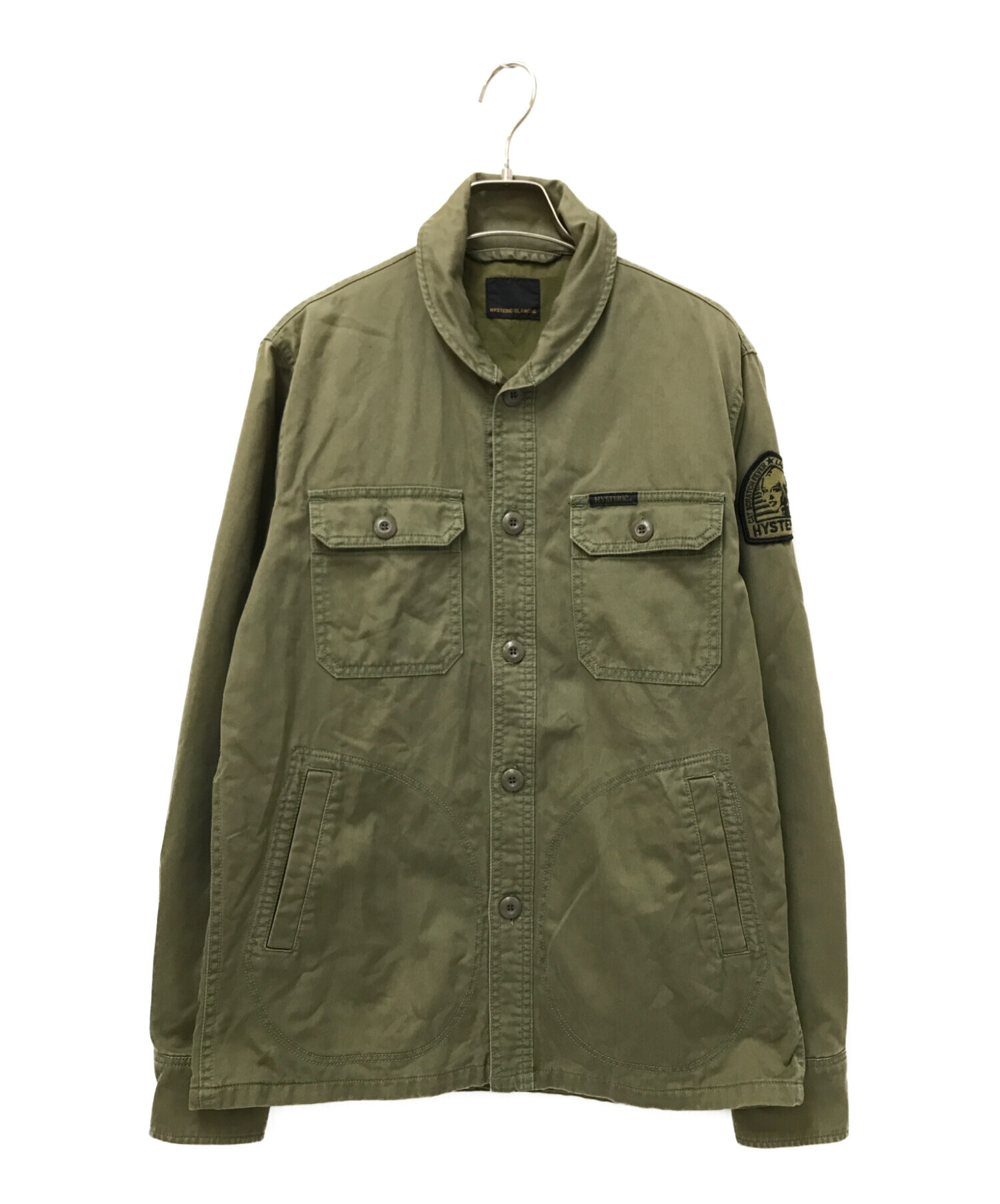 HYS ファッション ヒステリックグラマー オールドシャツ ジャケット