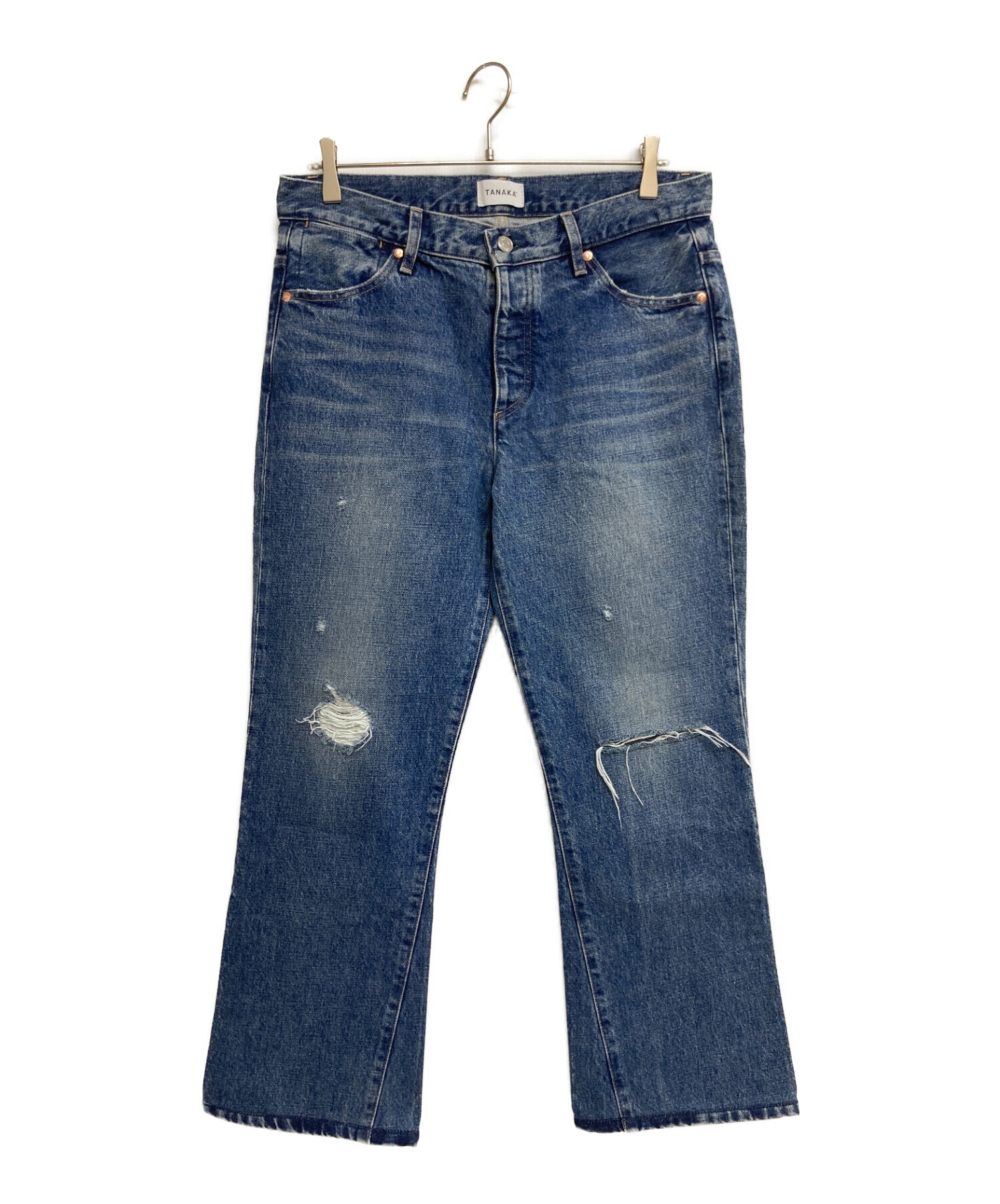 中古・古着通販】TANAKA (タナカ) THE BOOTS JEAN TROUSERS インディゴ