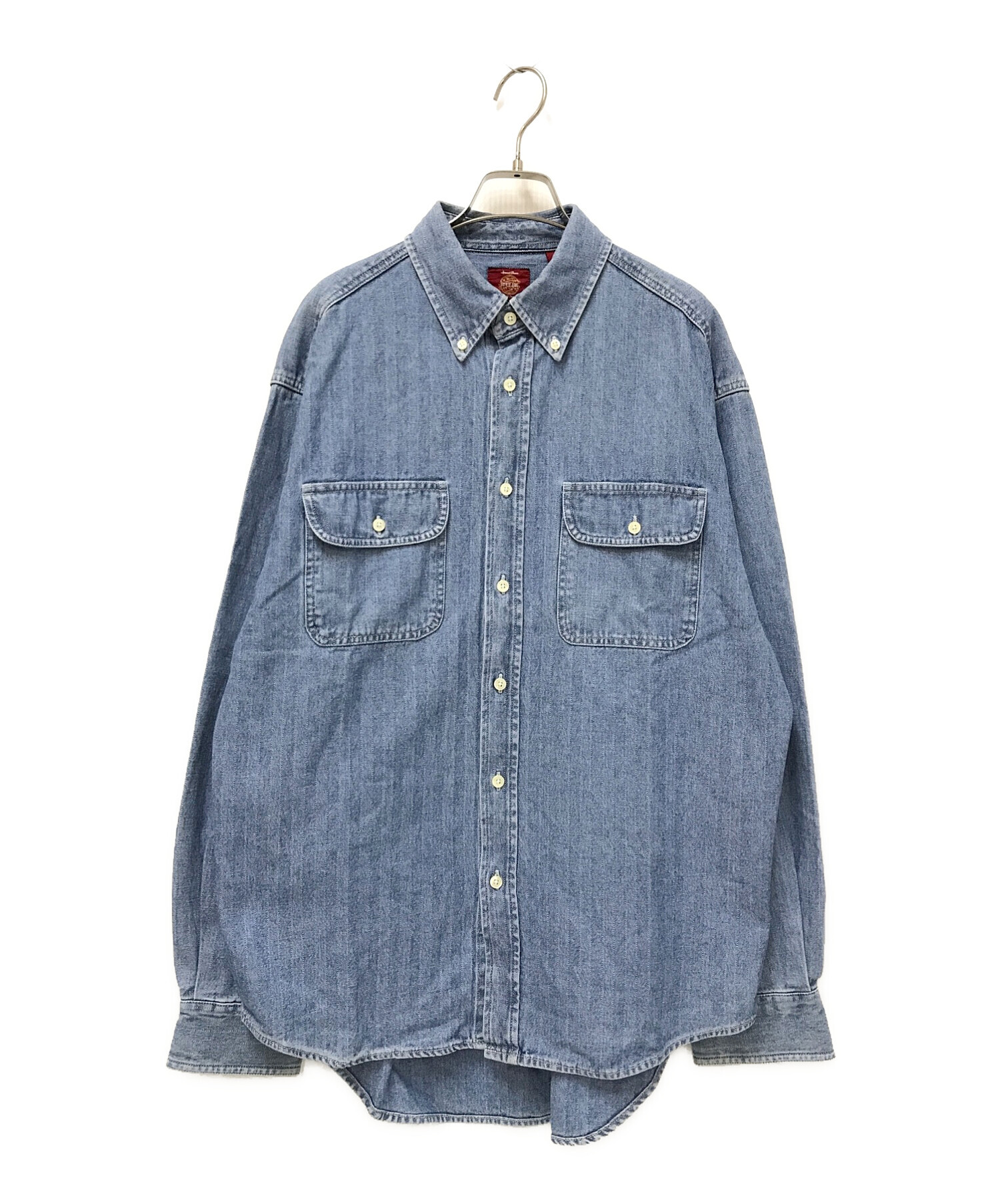 中古・古着通販】GAP (ギャップ) ヴィンテージデニムシャツ インディゴ 中古・古着通販】GAP (ギャップ) ヴィンテージデニムシャツ インディゴ