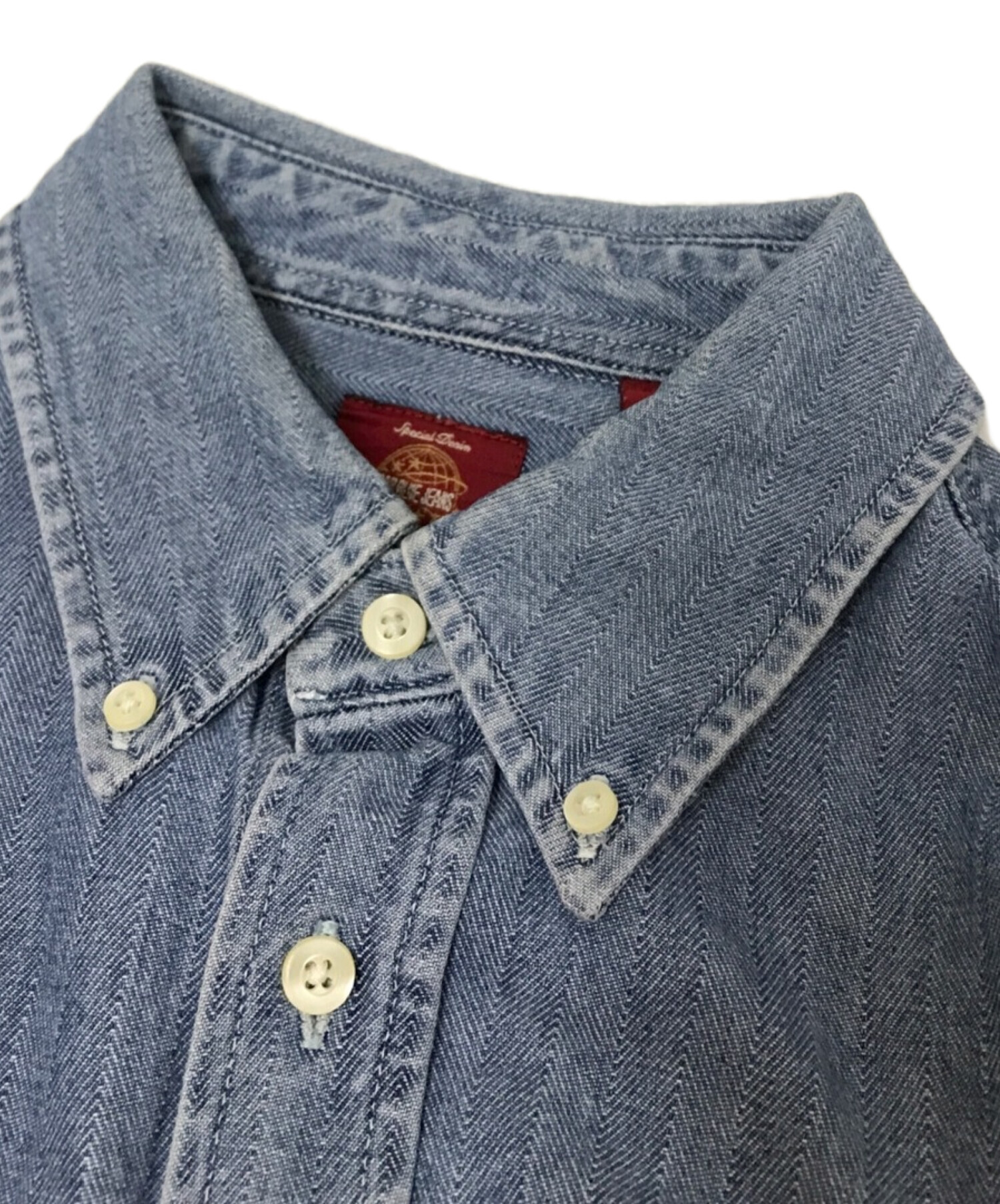 中古・古着通販】GAP (ギャップ) ヴィンテージデニムシャツ インディゴ 中古・古着通販】GAP (ギャップ) ヴィンテージデニムシャツ インディゴ