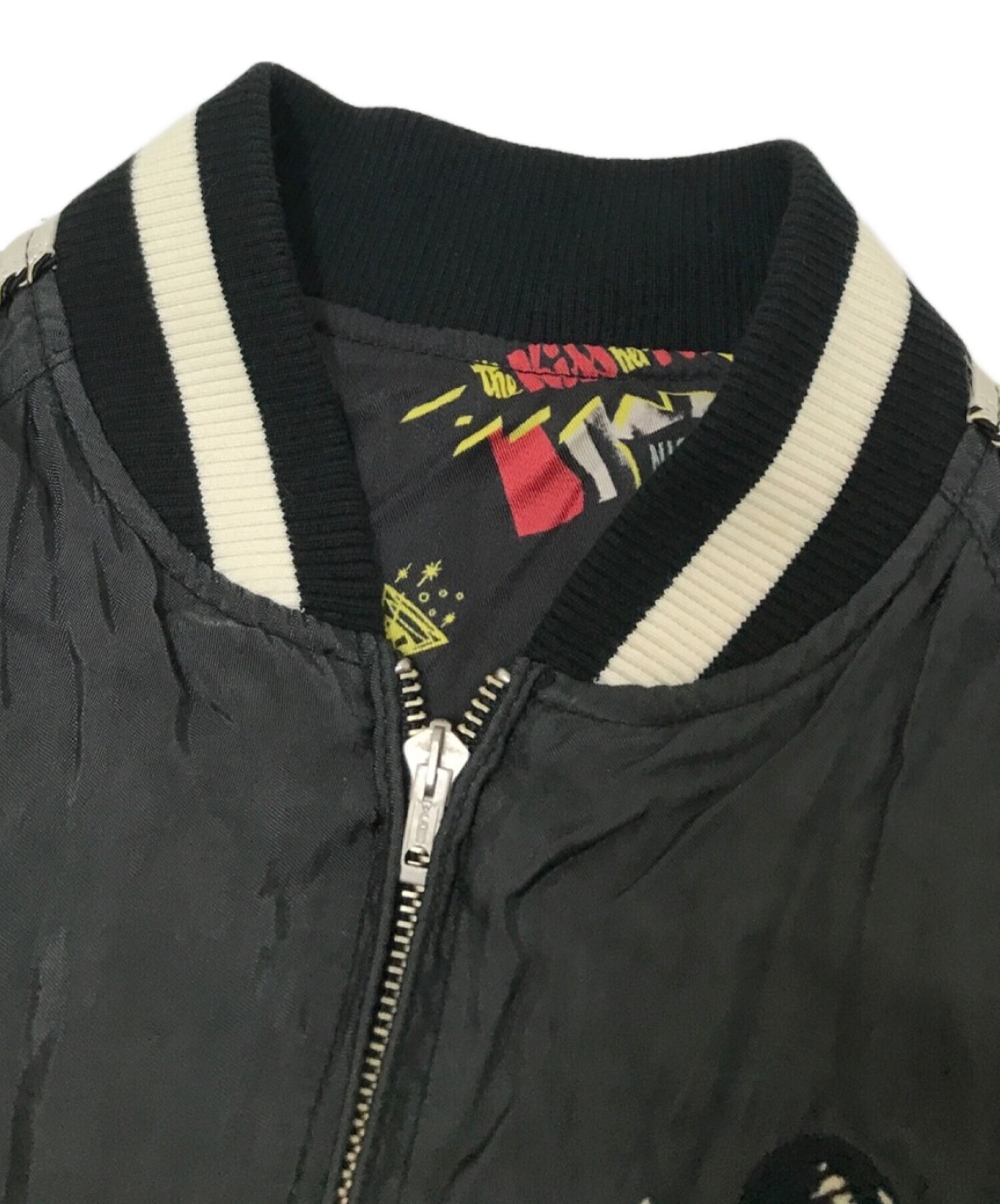 ヒステリックグラマー　NAKED TRUTH 刺繍 リバーシブル　トートバッグ HYSTERIC GLAMOUR（ヒステリックグラマー）の「NAKED TRUTH刺繍