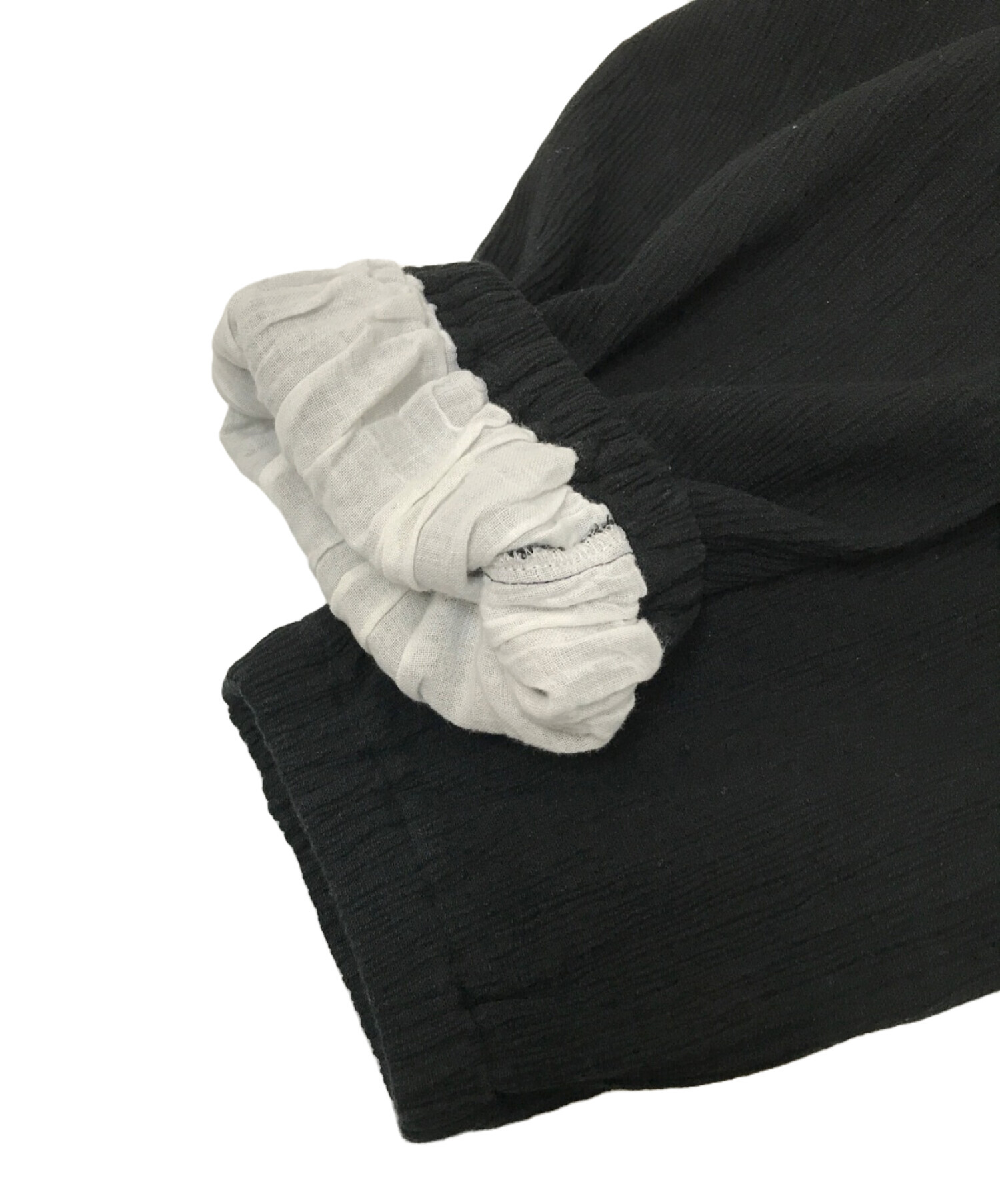 中川政七商店　楊柳のもんぺパンツ　黒　Lサイズ　美品 中古・古着通販】中川政七商店 (ナカガワマサシチショウテン) 楊柳