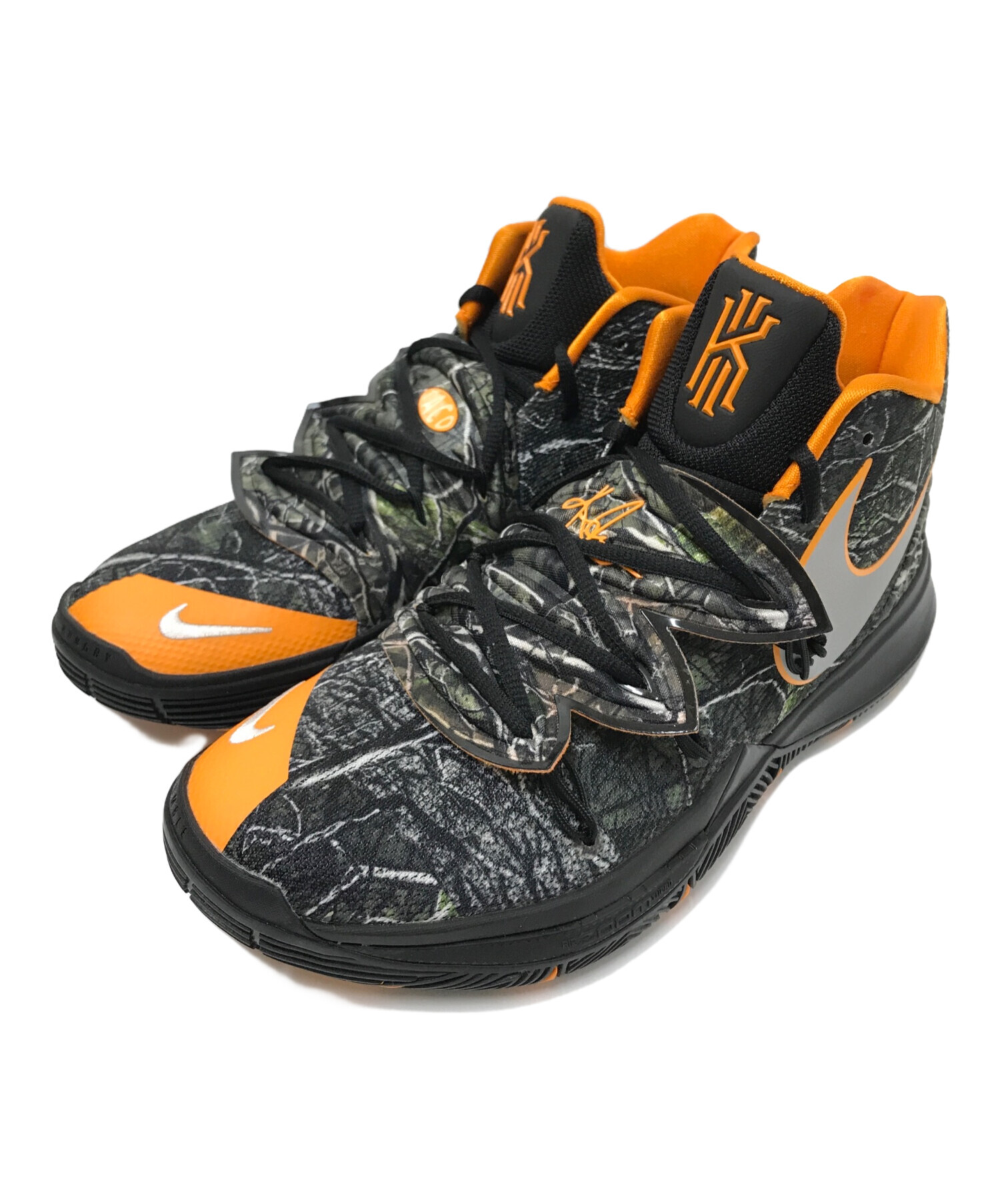 中古・古着通販】NIKE (ナイキ) KYRIE 5 Taco PE ブラック×オレンジ