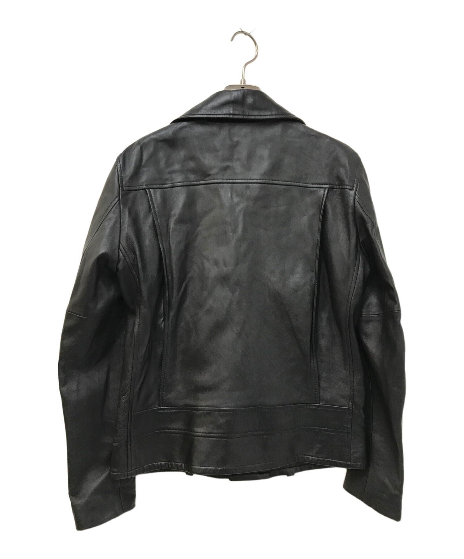 中古・古着通販】upper hights (アッパーハイツ) ラムレザーライダース