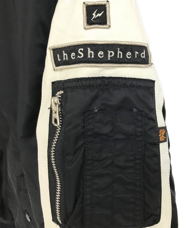 theShepherd UNDERCOVER FRAGMENT MA-1 黒 Ｌ theShepherd UNDERCOVER FRAGMENT MA-1 黒 M アンダーカバー