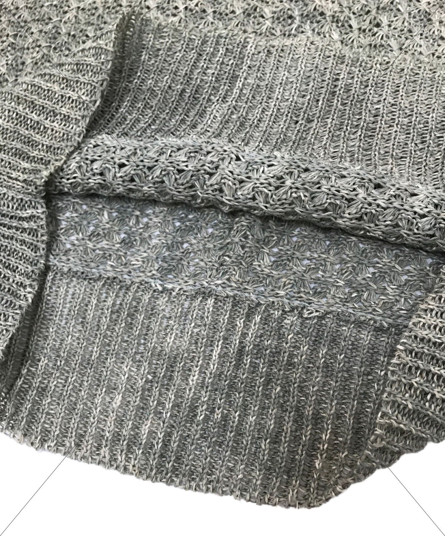 amachi.アマチ Paesina Stone Knit Vest和紙ニットベスト/AY-8-28