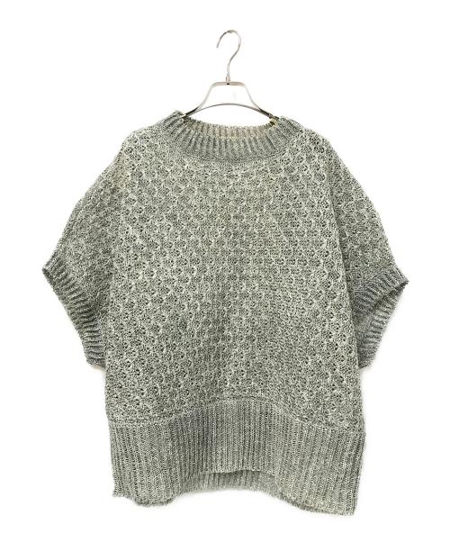 amachi. アマチ　Paesina Stone Knit VEST 中古・古着通販】amachi. (アマチ) Paesina Stone Knit Vest グリーン