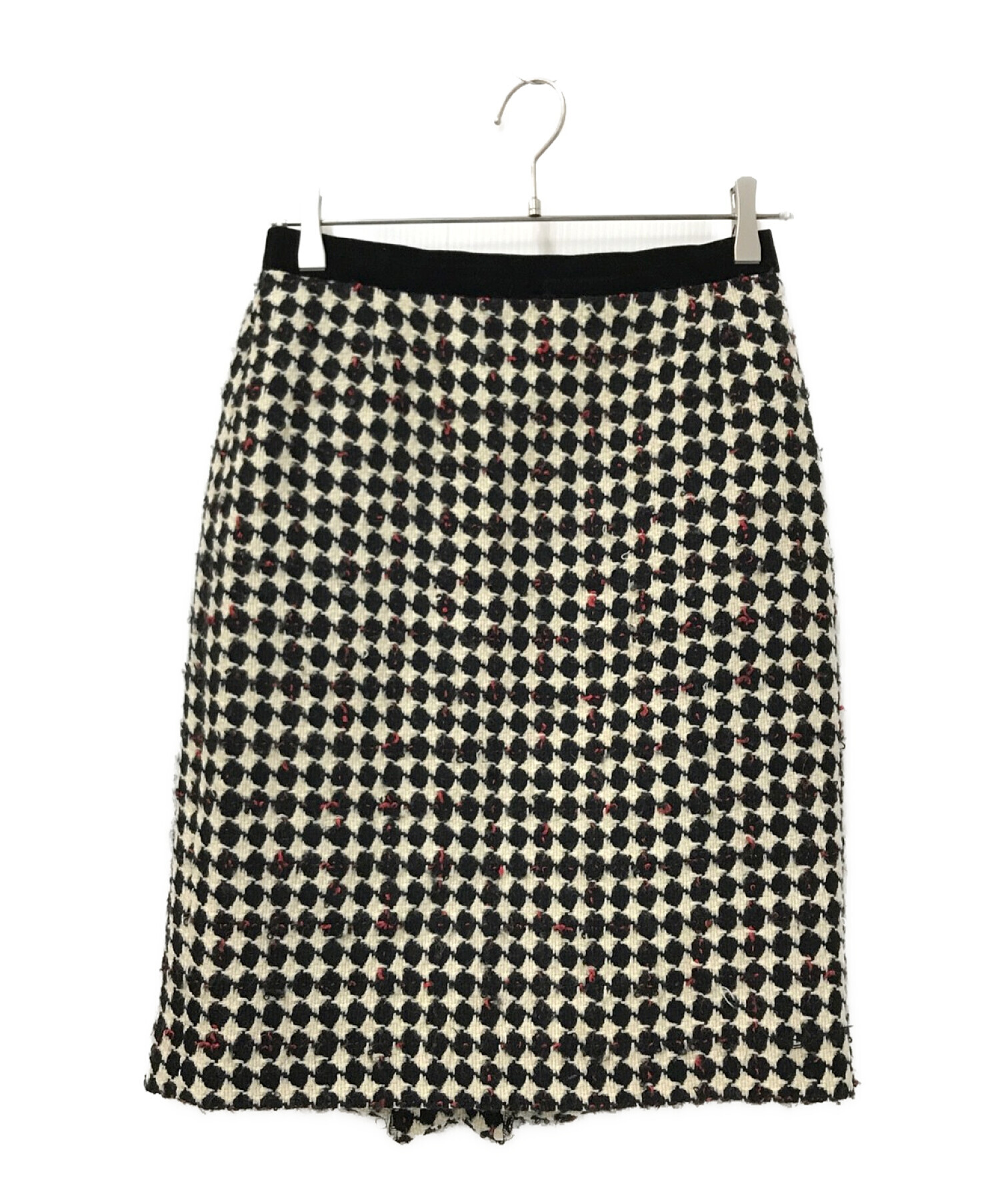 中古・古着通販】ESCADA (エスカーダ) ツィードセットアップ ブラック