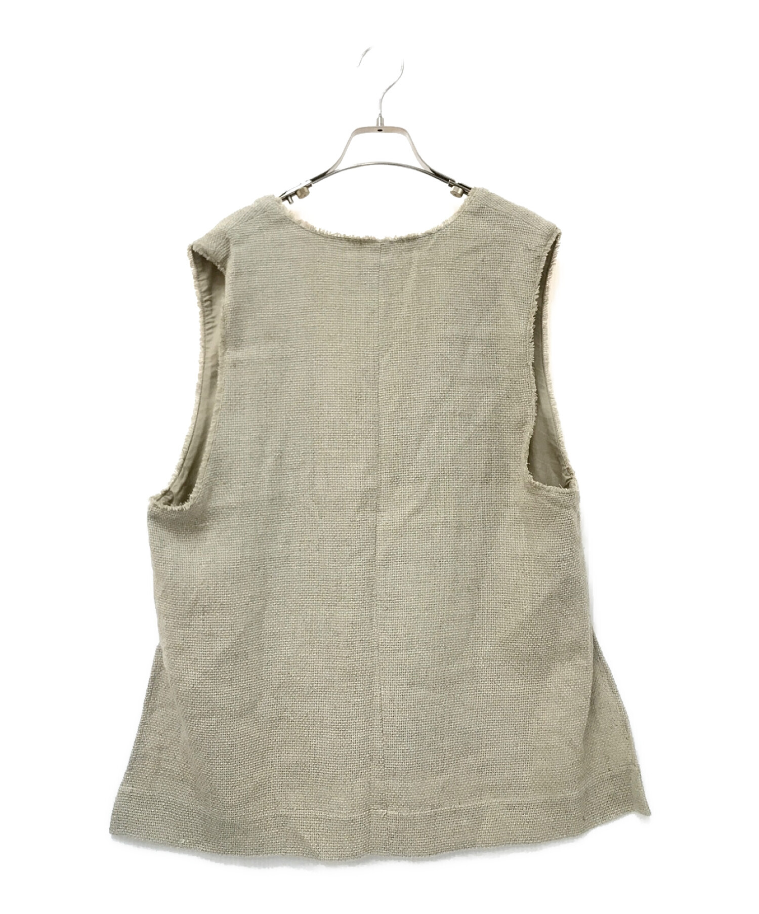 リネンツイードベスト⭐︎スピックアンドスパン スピックアンドスパン