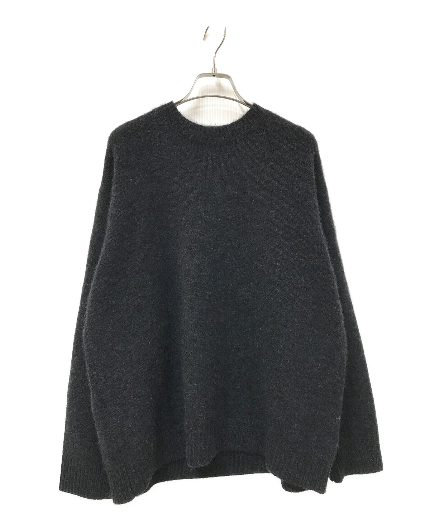 最安　LIDNM CASHMERE MILLED CREW KNIT L LIDNM CASHMERE MILLED CREW KNIT L
