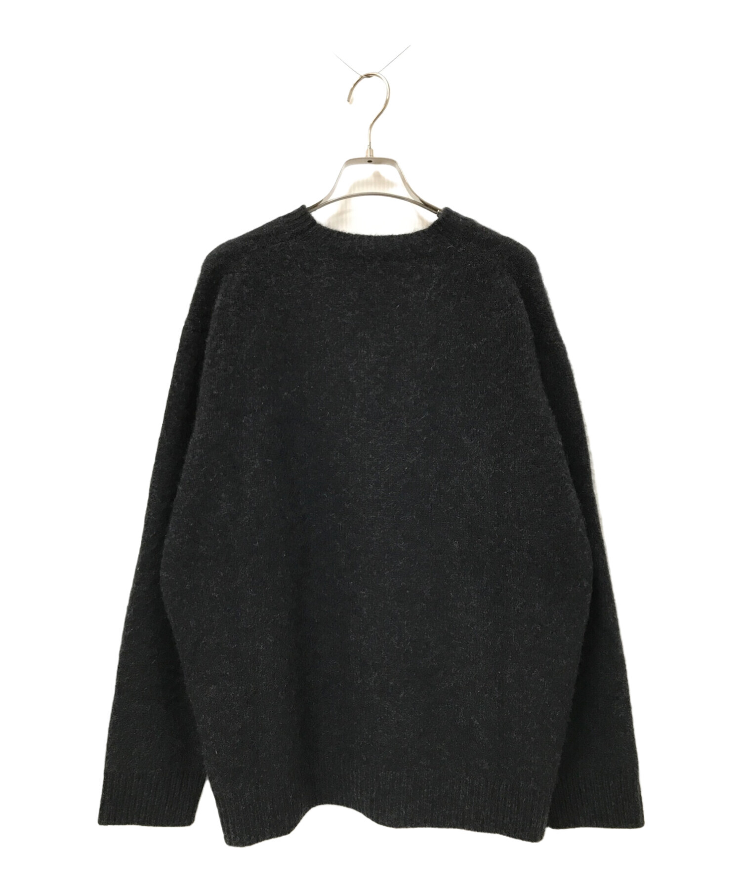 LIDNM CASHMERE MILLED CREW KNIT