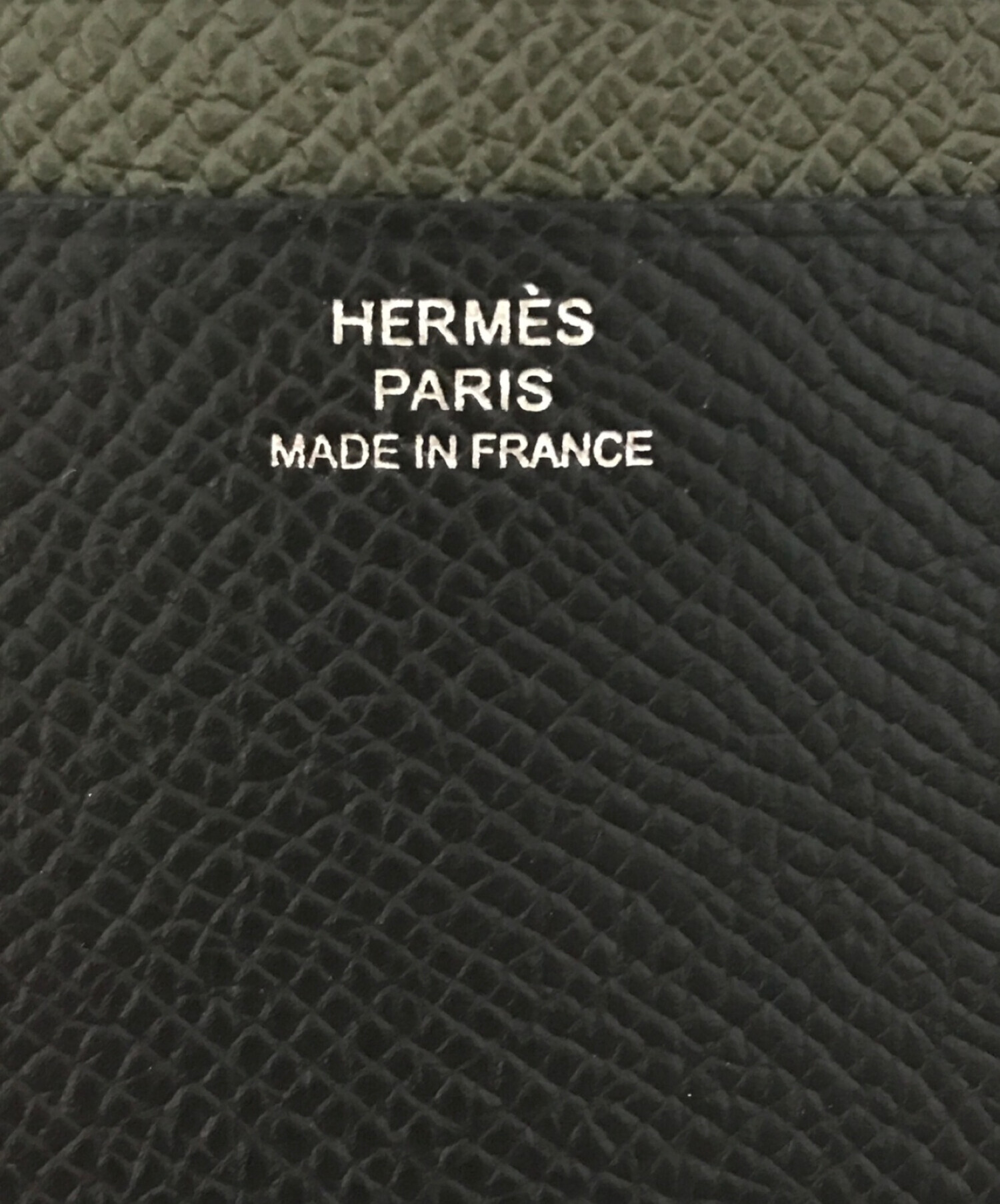 中古・古着通販】HERMES (エルメス) CITY 4CCカードケース ブラック 