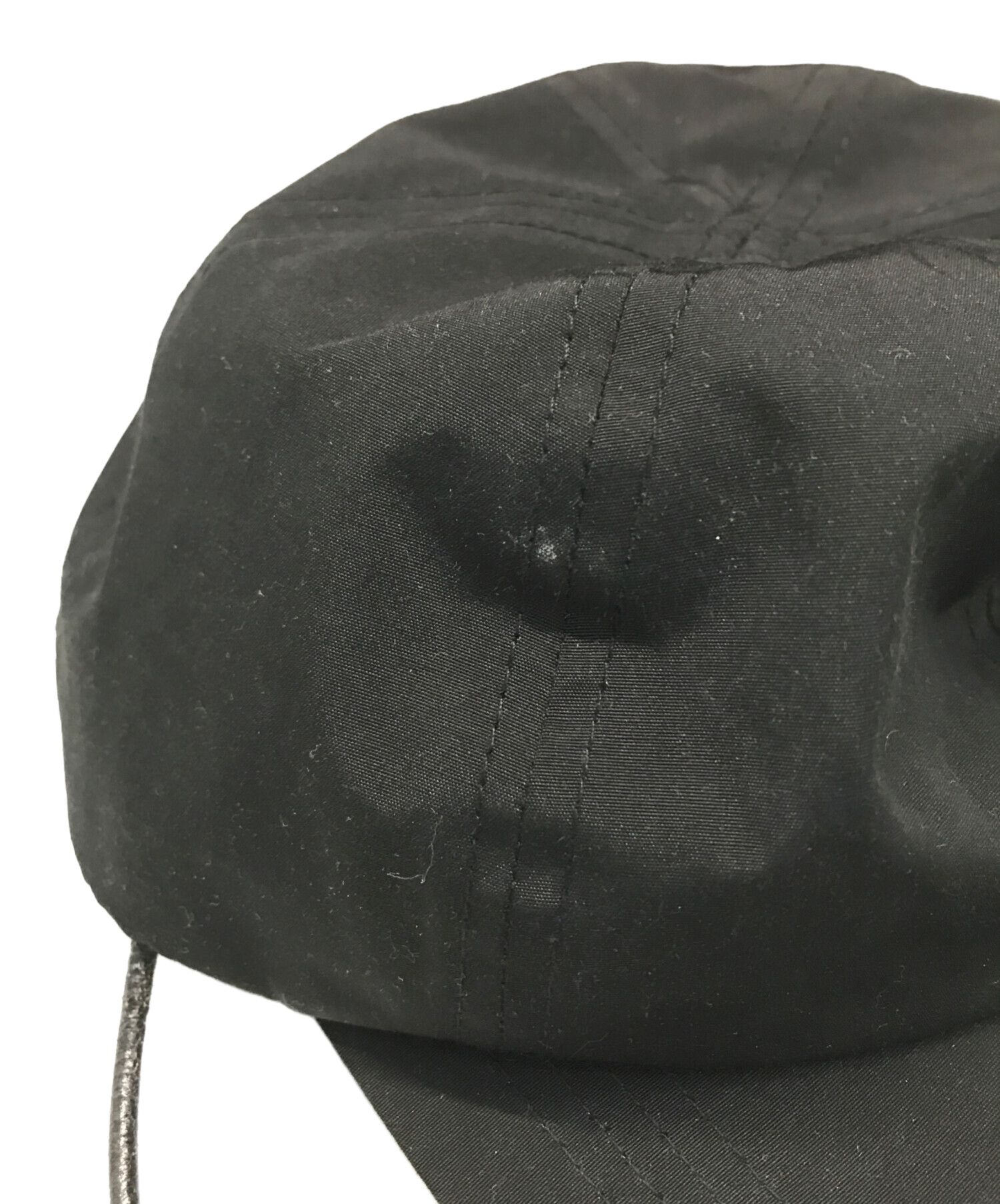 TODAYFUL Leather Cord Cap ブラック 中古・古着通販】TODAYFUL (トゥデイフル) Leather Cord Cap ブラック