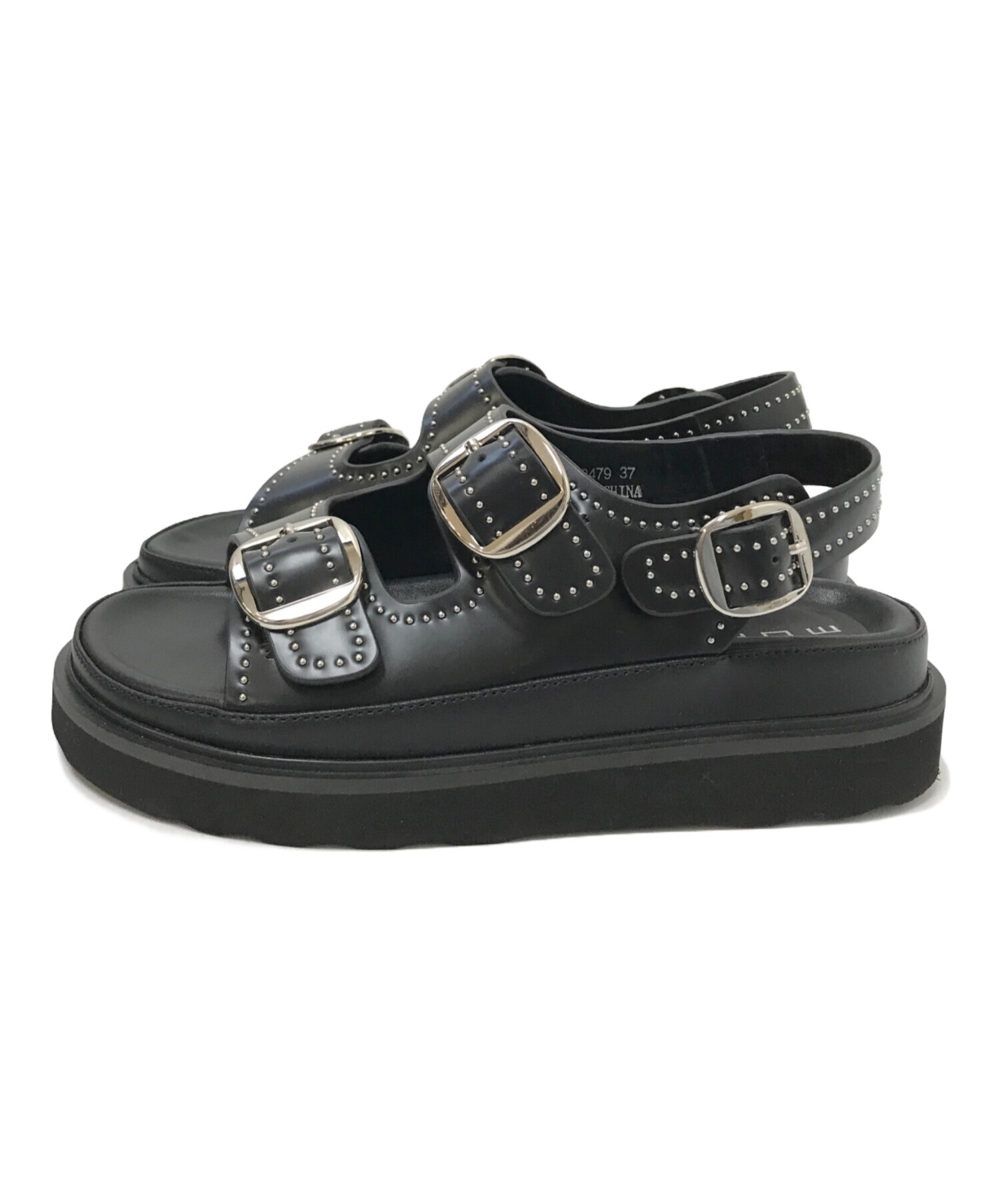 MOHI サンダル 37サイズ MOHI / モヒ】ストラップ バックルサンダル