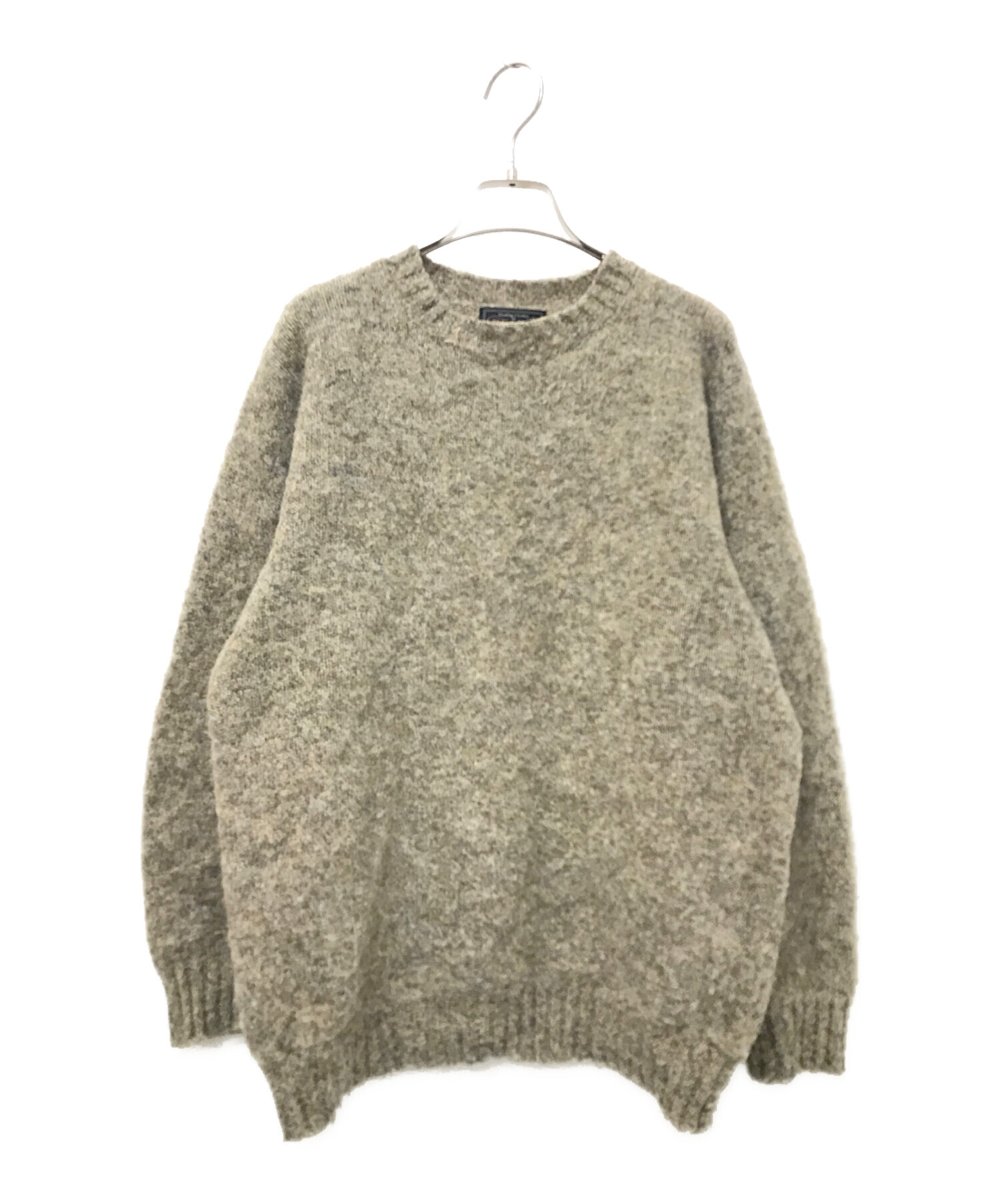 BEAMS PLUS Shetland Crew (BEAMS PLUS, Knitwear, Sweaters) for sale 