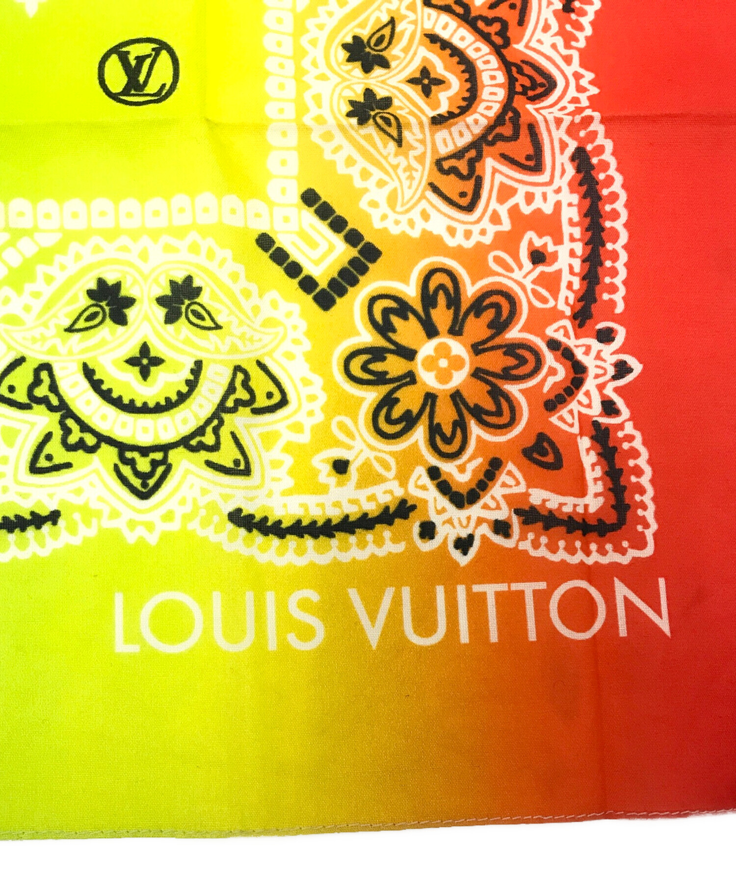 LOUIS VUITTON バンダナ・スカーフ 中古・古着通販】LOUIS VUITTON (ルイ ヴィトン) FRAGMENT (フラッグ