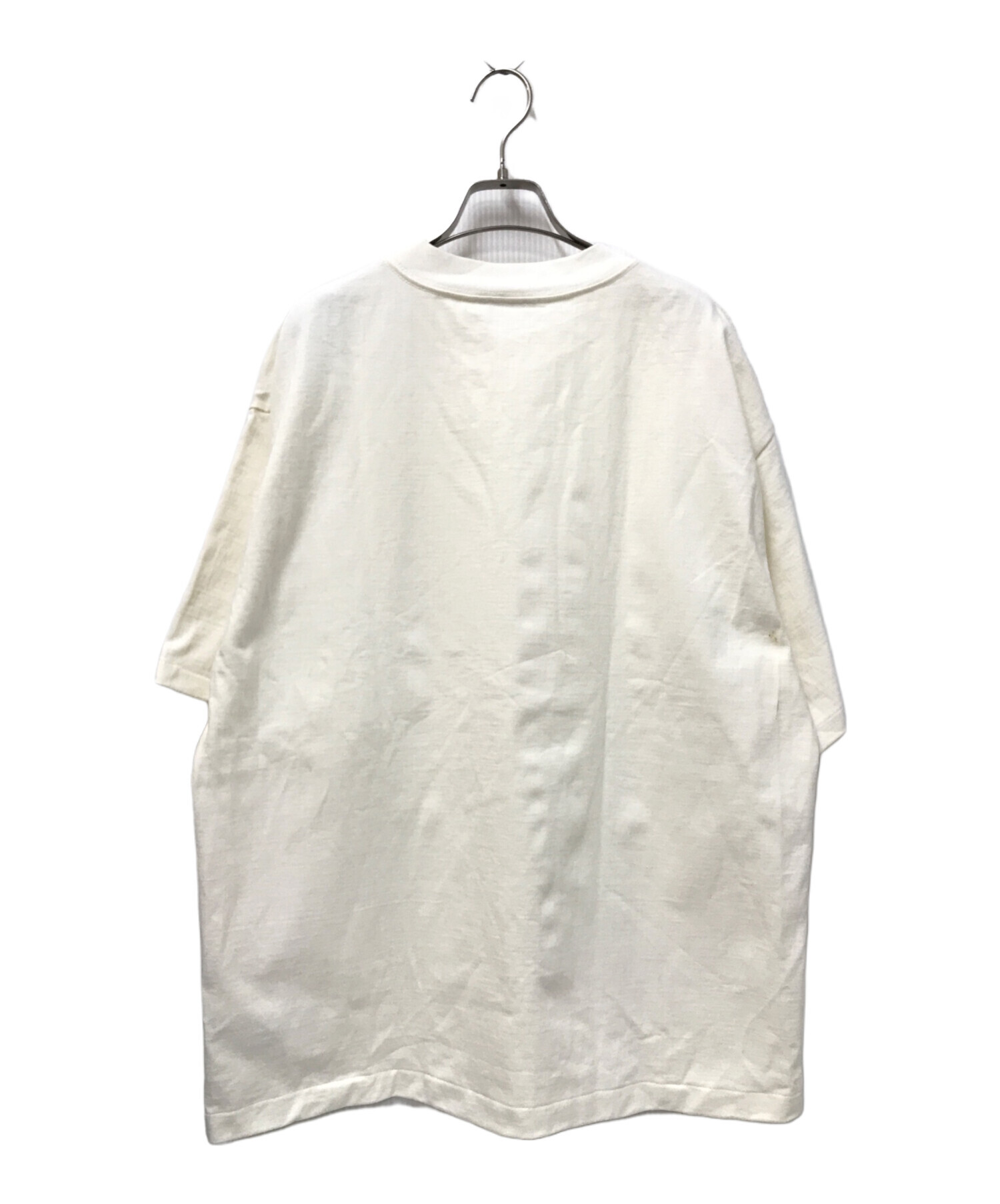 中古・古着通販】AURALEE (オーラリー) STAND-UP TEE アイボリー 