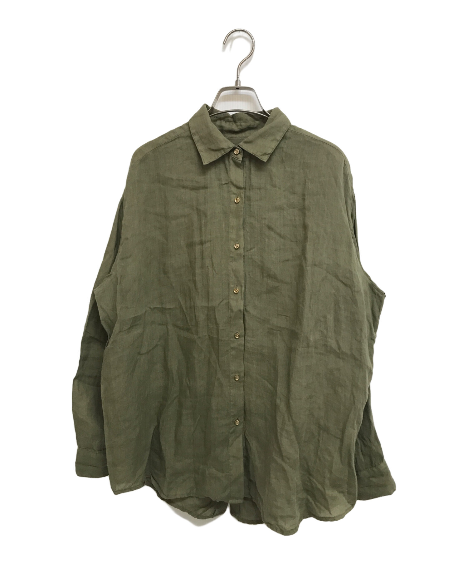 中古・古着通販】Loungedress (ラウンジドレス) リネンバックタイ 