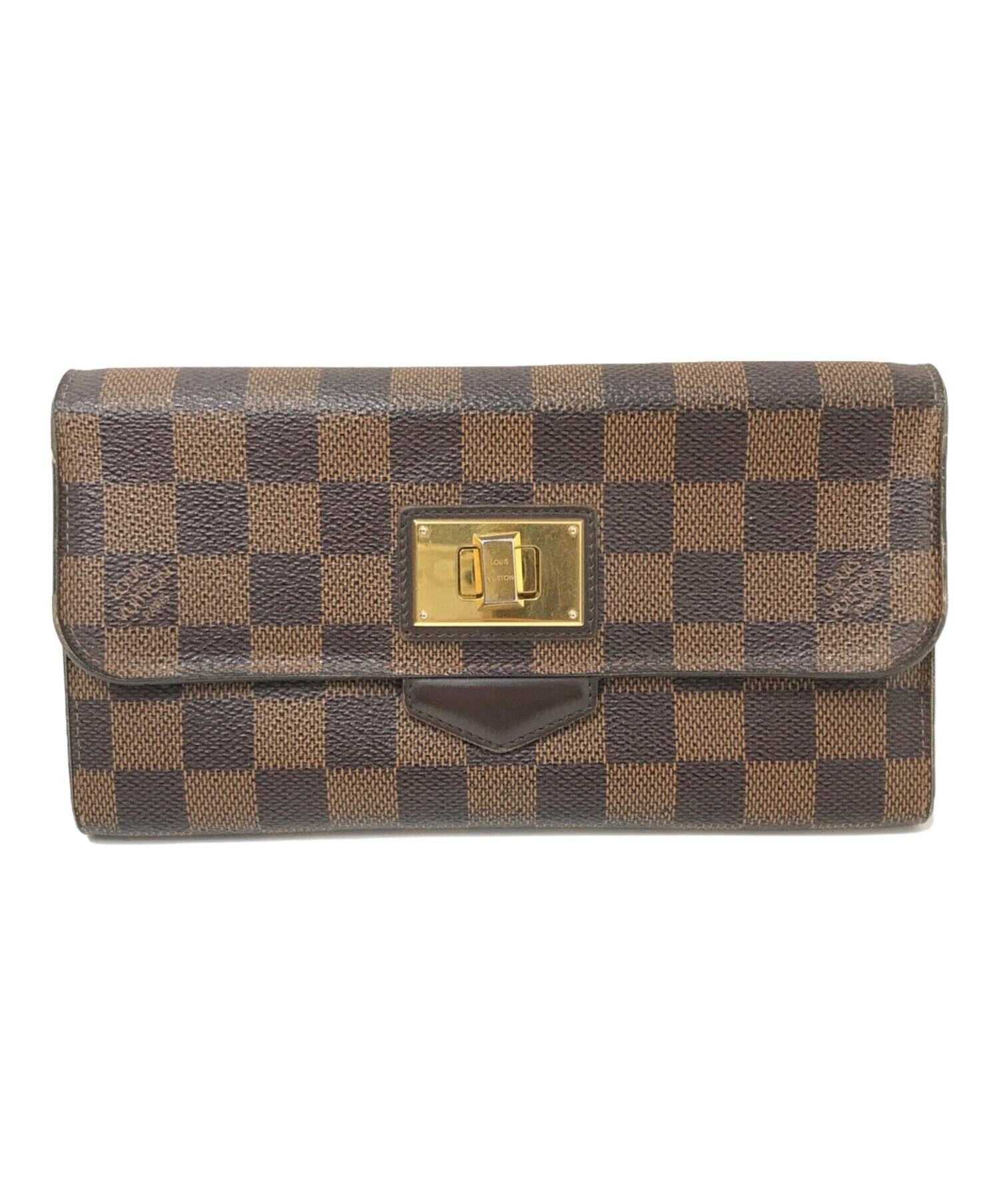 中古・古着通販】LOUIS VUITTON (ルイ ヴィトン) 長財布 ブラウン