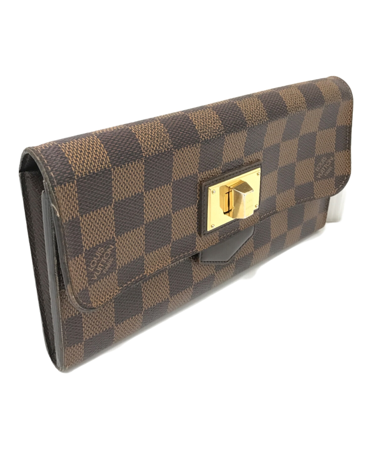 中古・古着通販】LOUIS VUITTON (ルイ ヴィトン) 長財布 ブラウン