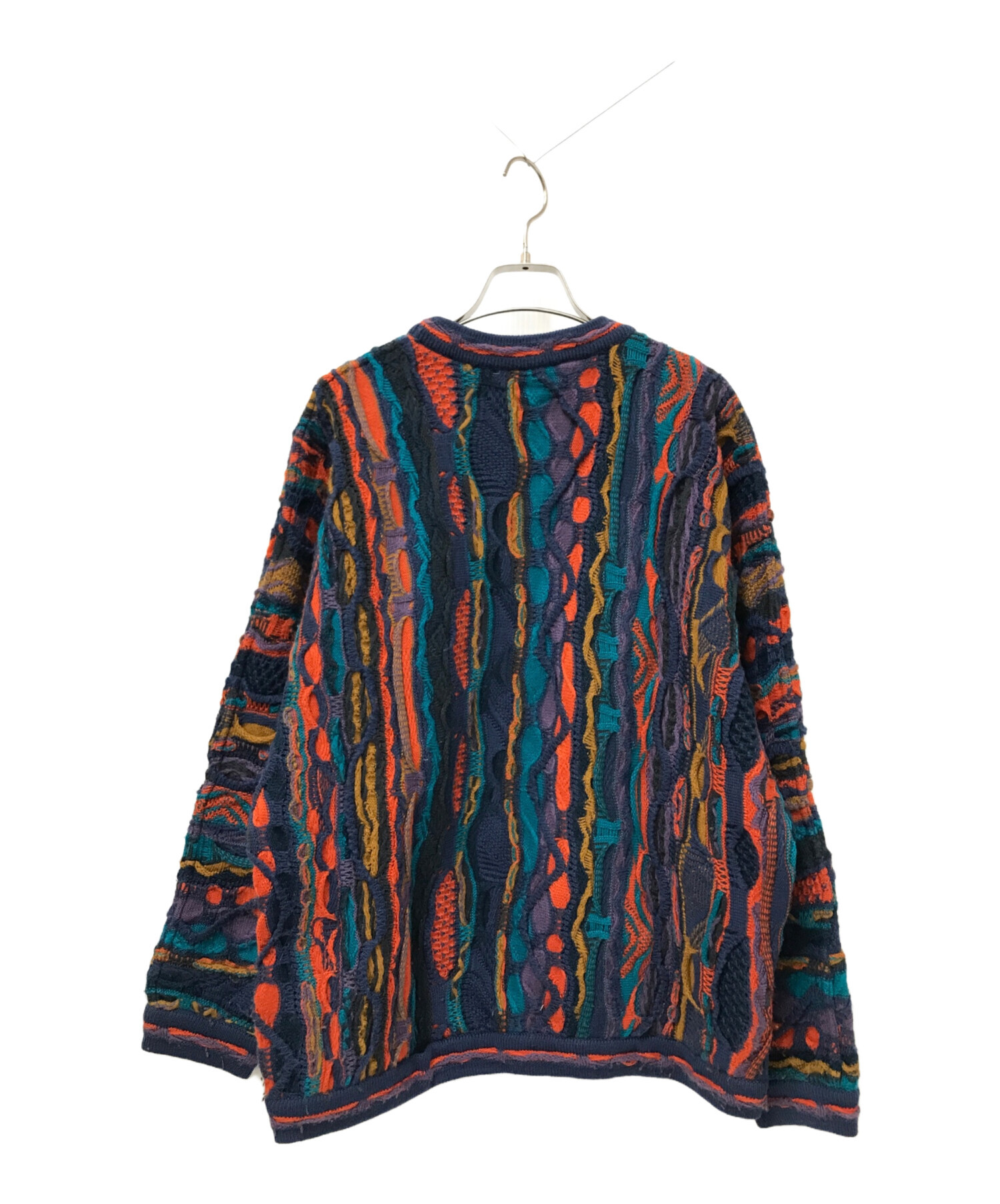 中古・古着通販】Coogi (クージー) 3Dニット マルチカラー サイズ:S