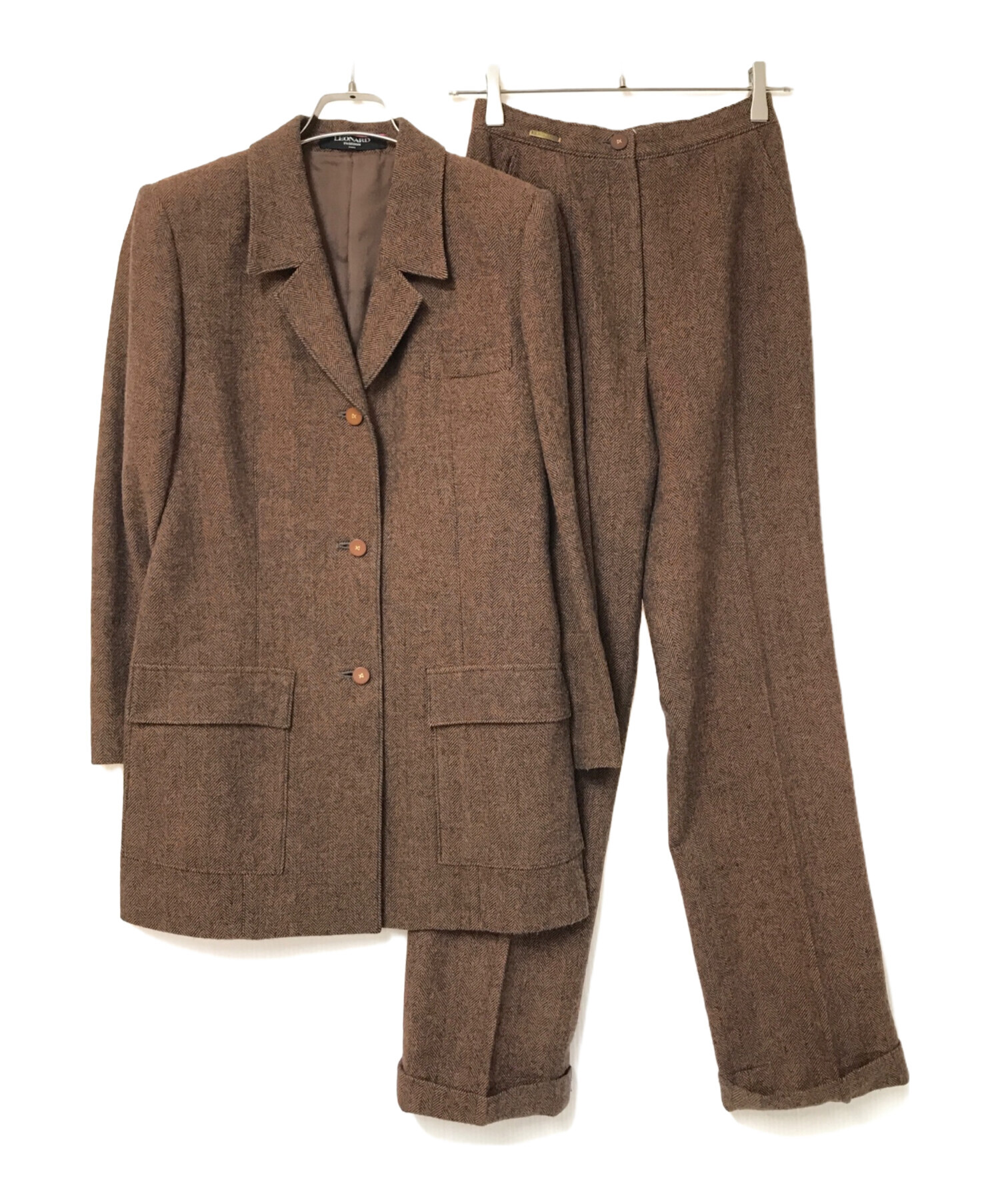 レオナール　セットアップ LEONARD セットアップ レオナール LEONARD FASHION セットアップ