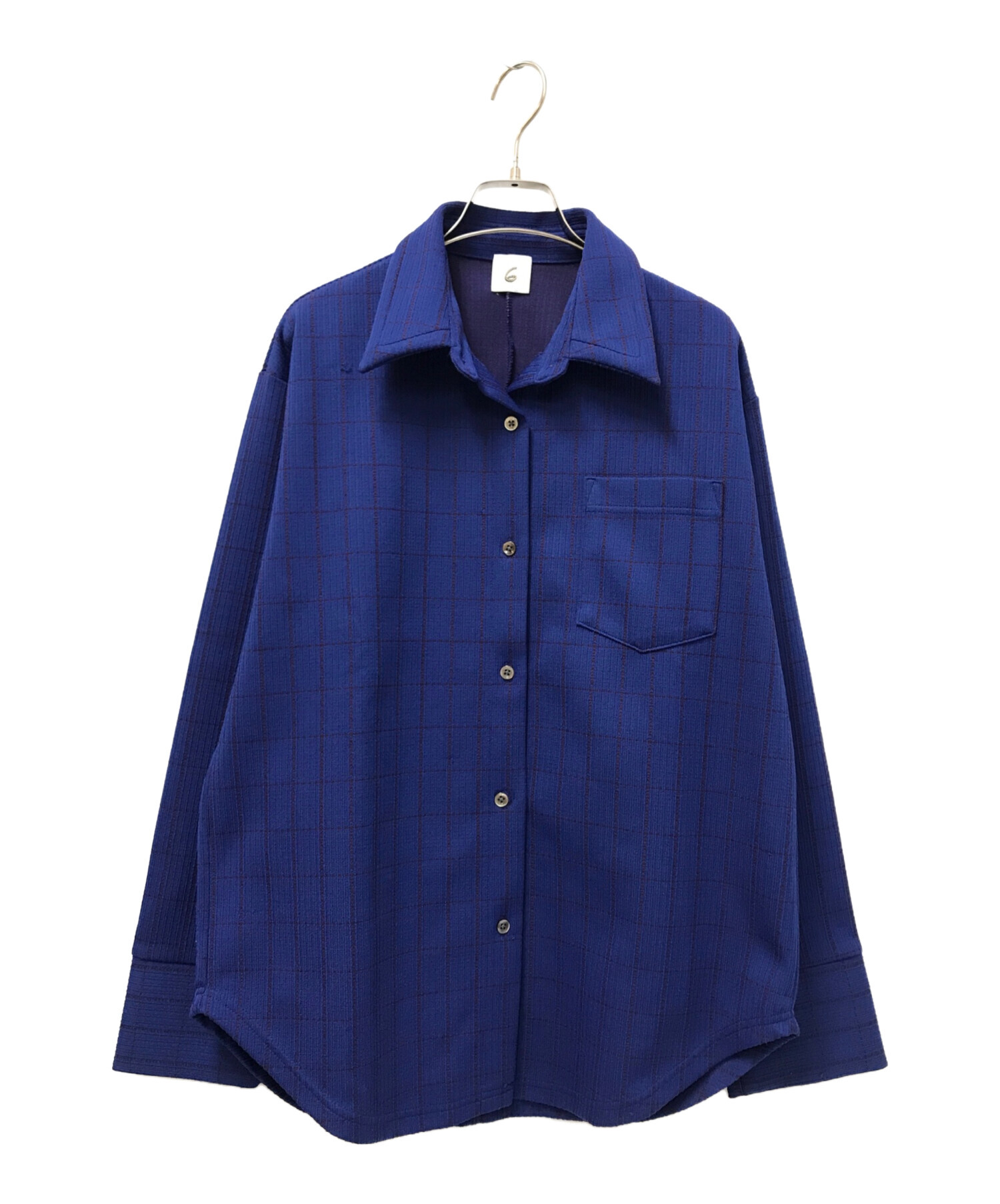 【美品】＜6(ROKU)＞CHECK SHIRT/シャツ 中古・古着通販】6(ROKU) BEAUTY&YOUTH (ロク ビューティーアンド