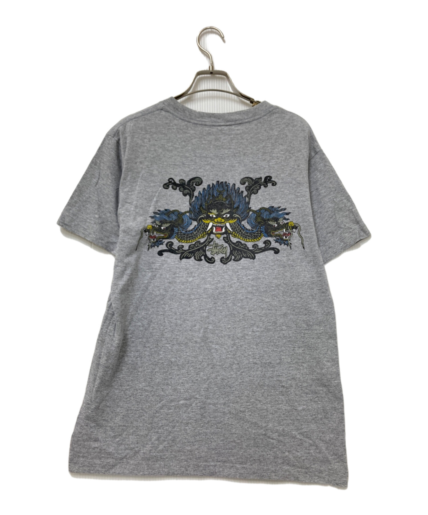 中古・古着通販】stussy (ステューシー) ドラゴンプリントTシャツ 