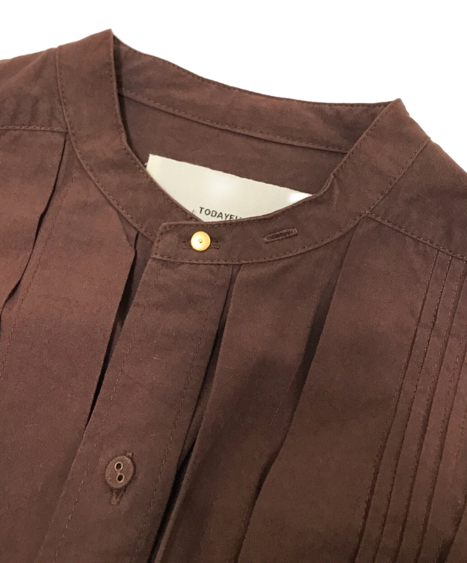 ［処分予定］　todayful  Tuck Dress Shirts 中古・古着通販】TODAYFUL (トゥデイフル) Tuck Dress Shirts