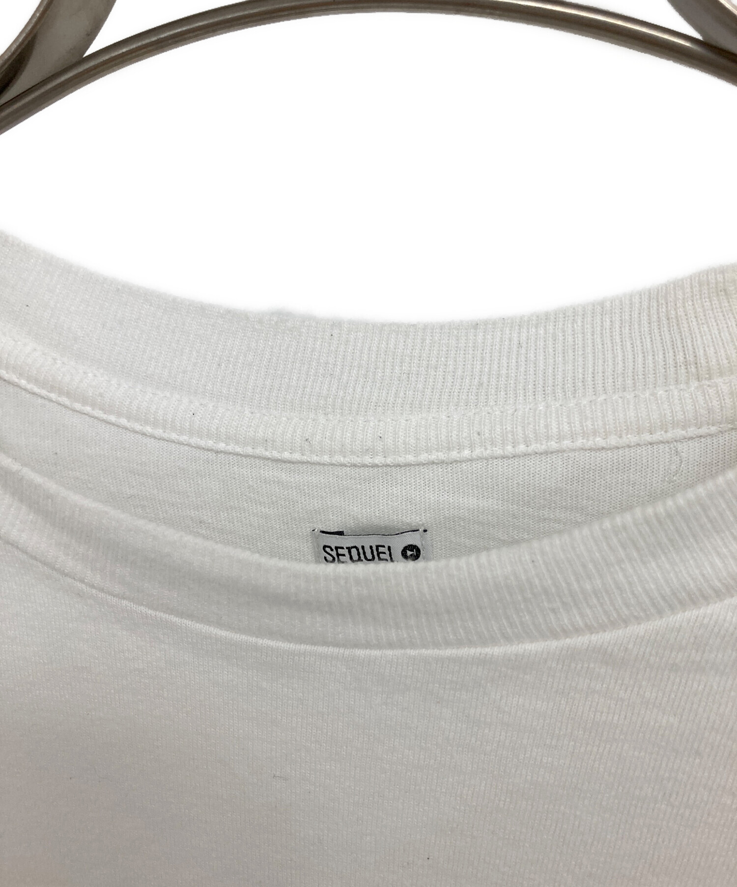 中古・古着通販】SEQUEL (シークエル) Team Curiosity tee ホワイト 