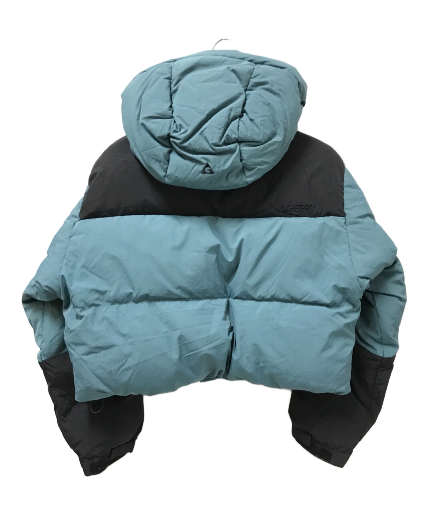 GERRY ダウンジャケット 青/緑/クリーム 中古・古着通販】GERRY (ジェリー) MURUA (ムルーア) ショートダウン