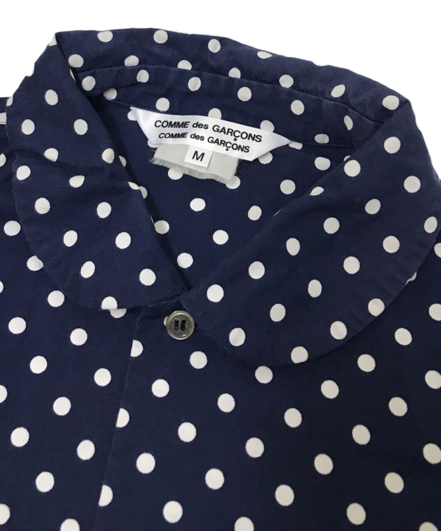 中古・古着通販】COMME des GARCONS (コムデギャルソン) 丸襟ドット 