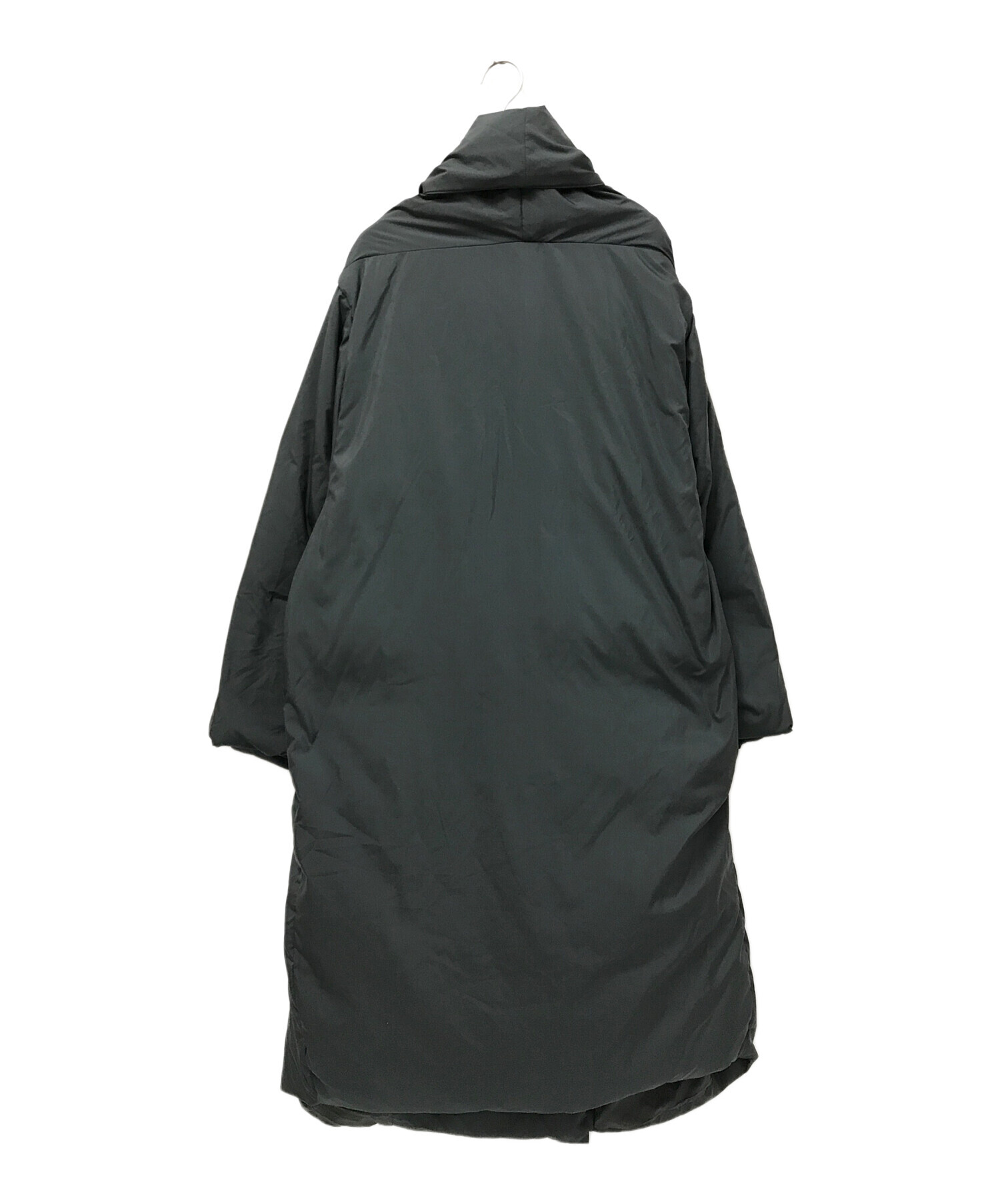 中古・古着通販】mizuiro-ind (ミズイロインド) ドレープロングダウン