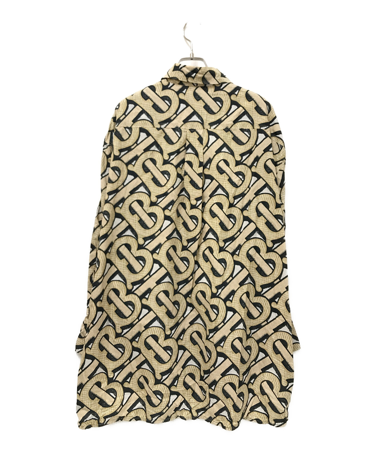 専用【美品】BURBERRYバーバリー ロゴモノグラム総柄ドライシャツM