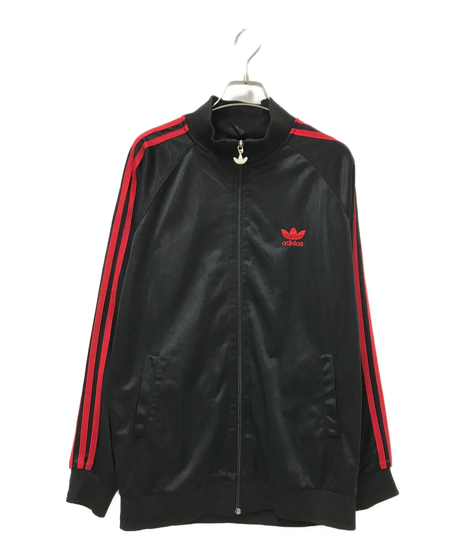 adidas トレーニングジャケット ブラック/レッド 90s 00s アディダス adidas トラックジャケット ジャージ