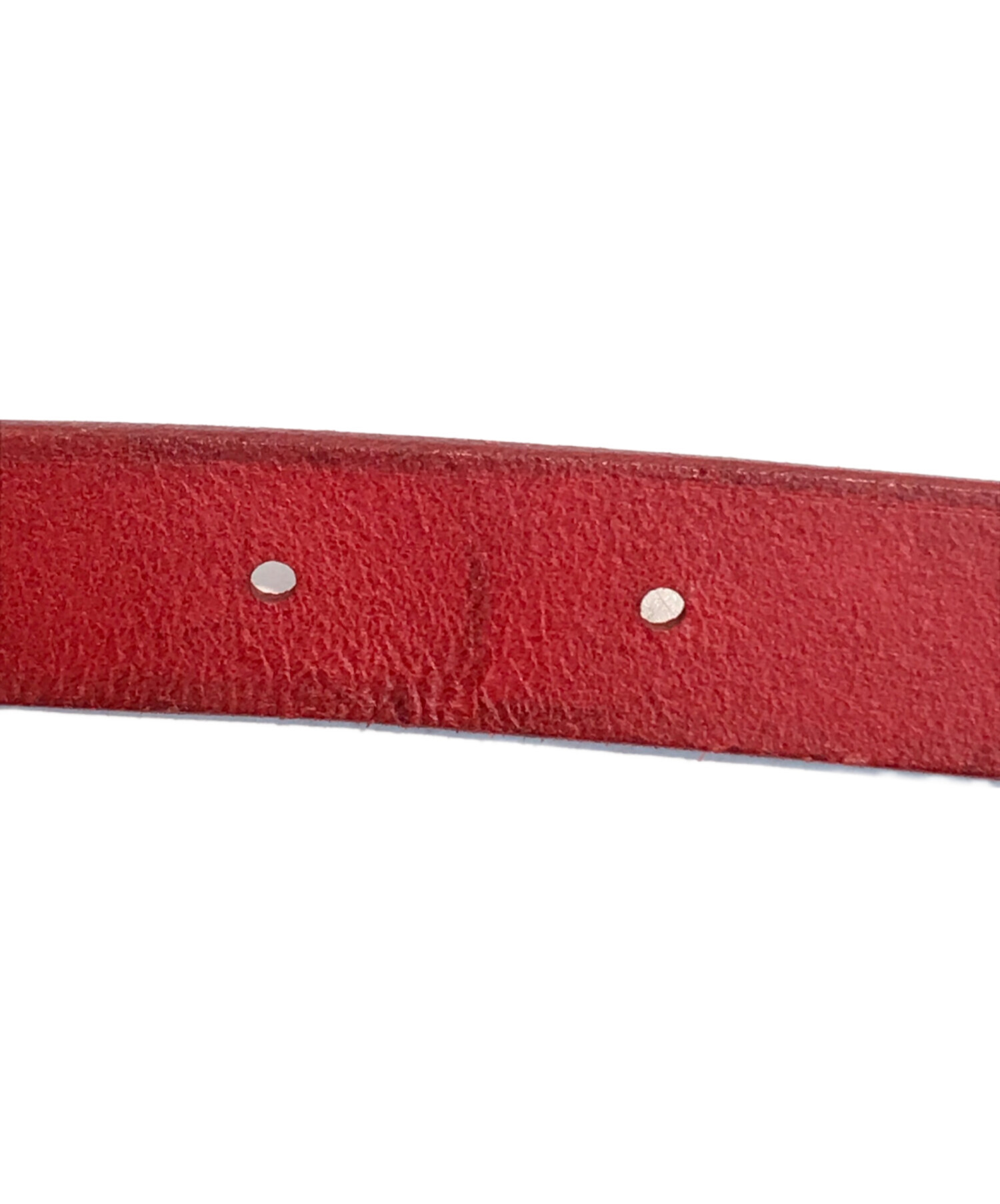 DRESSEDUNDRESSED レザーロングベルト ベルト(DRESSEDUNDRESSED