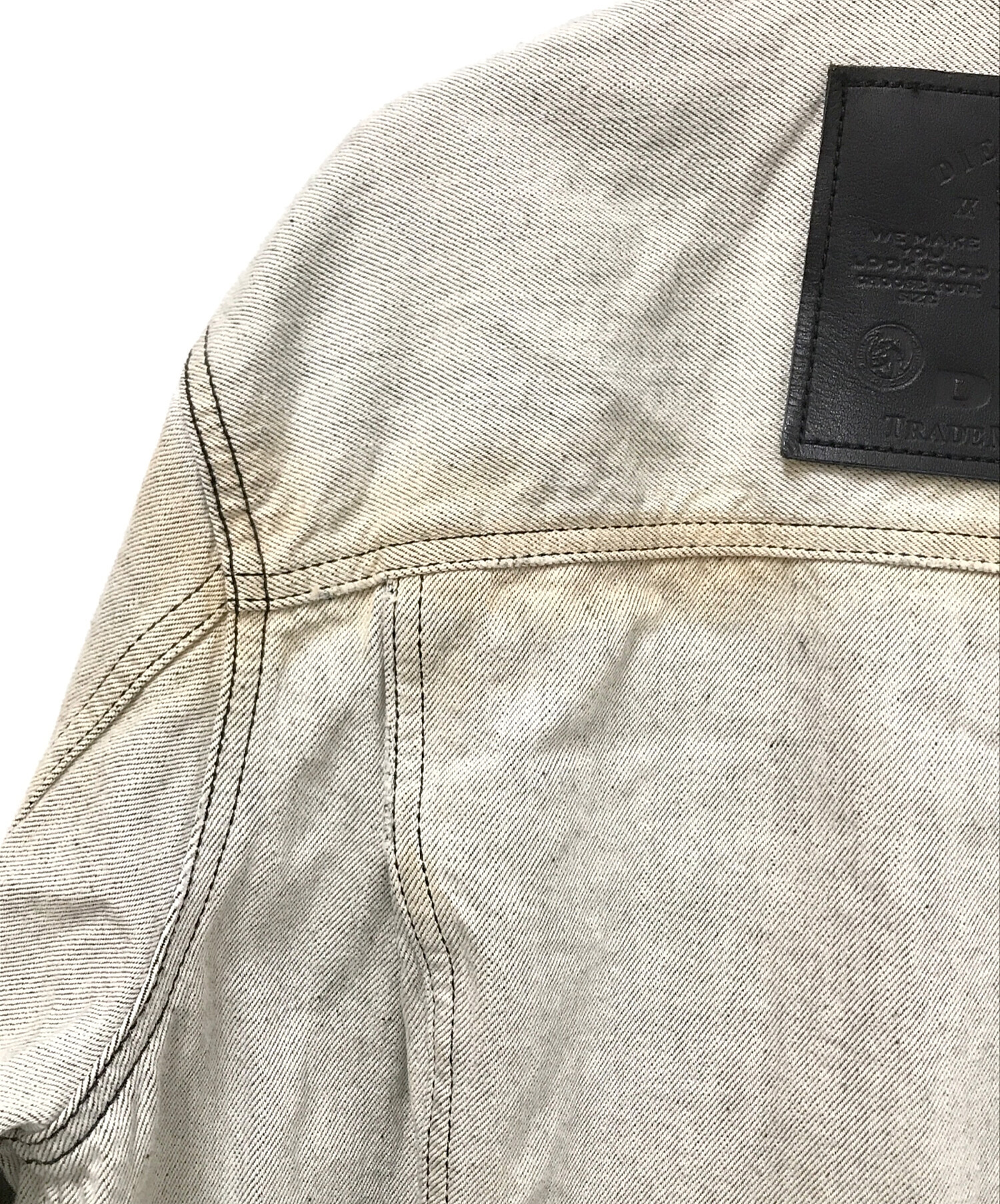 中古・古着通販】DIESEL (ディーゼル) バックパッチデザインデニム